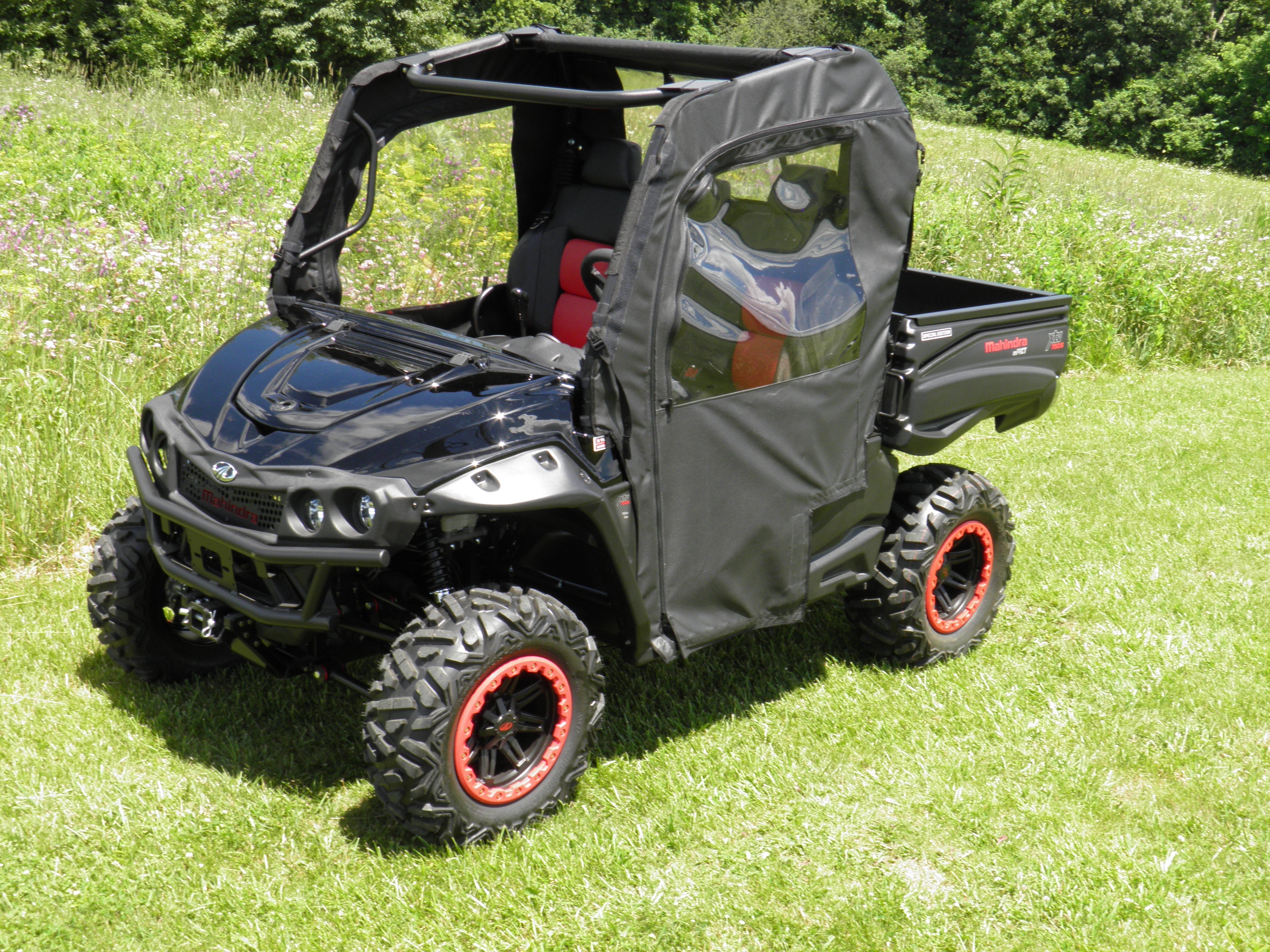 Photo of Mahindra 750/1000 - Door/Rear Window Combo by 3 Star UTV - Premium Enclosures for UTVs / Side by Sides
