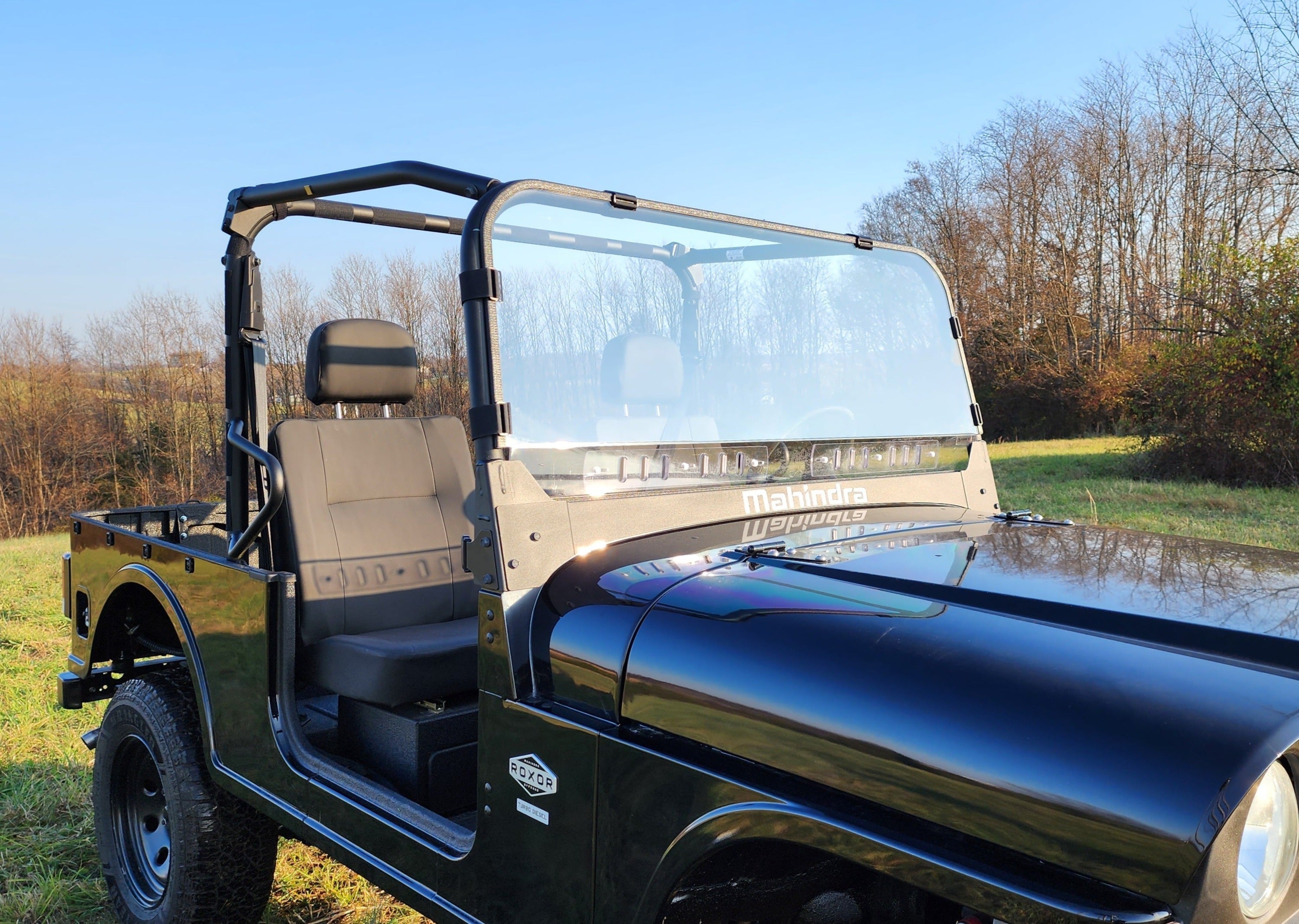 Photo of Mahindra Roxor (2022+) - 1 Pc Scratch-Resistant Windshield by 3 Star UTV - Premium Windshields for UTVs / Side by Sides