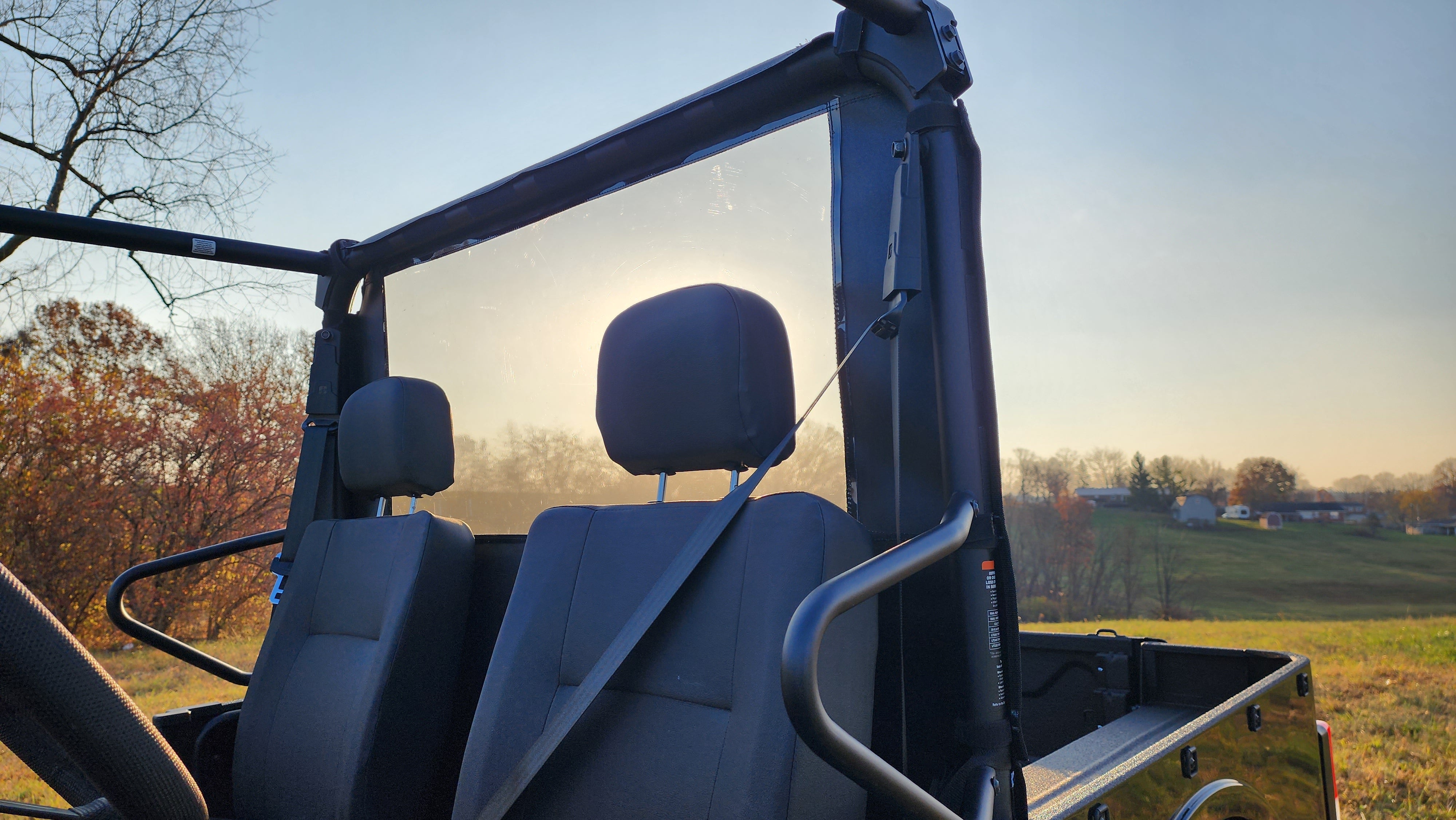 Photo of Mahindra Roxor (2022+) - Soft Back Panel by 3 Star UTV - Premium Enclosures for UTVs / Side by Sides