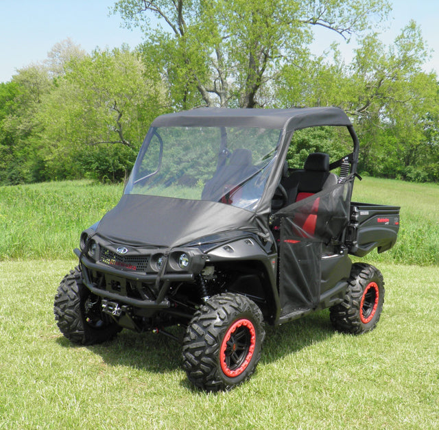 Photo of Mahindra 750/1000 - Vinyl Windshield/Top Combo by 3 Star UTV - Premium Enclosures for UTVs / Side by Sides