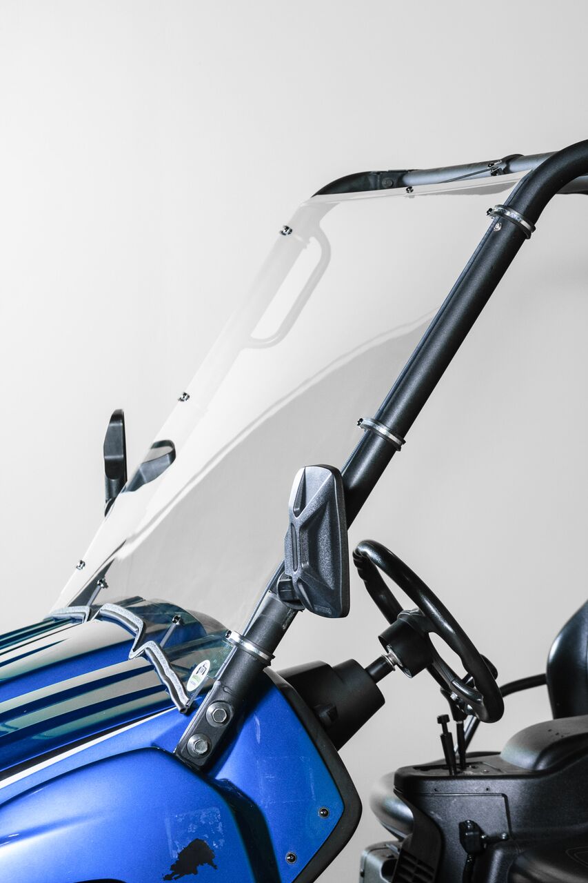 Photo of TK00104 2008-2009 KAWASAKI TERYX 2 SEATER FULL UTV WINDSHIELD - STANDARD 3/16" by TerraRider UTV Windshields & Accessories - Premium for UTVs / Side by Sides