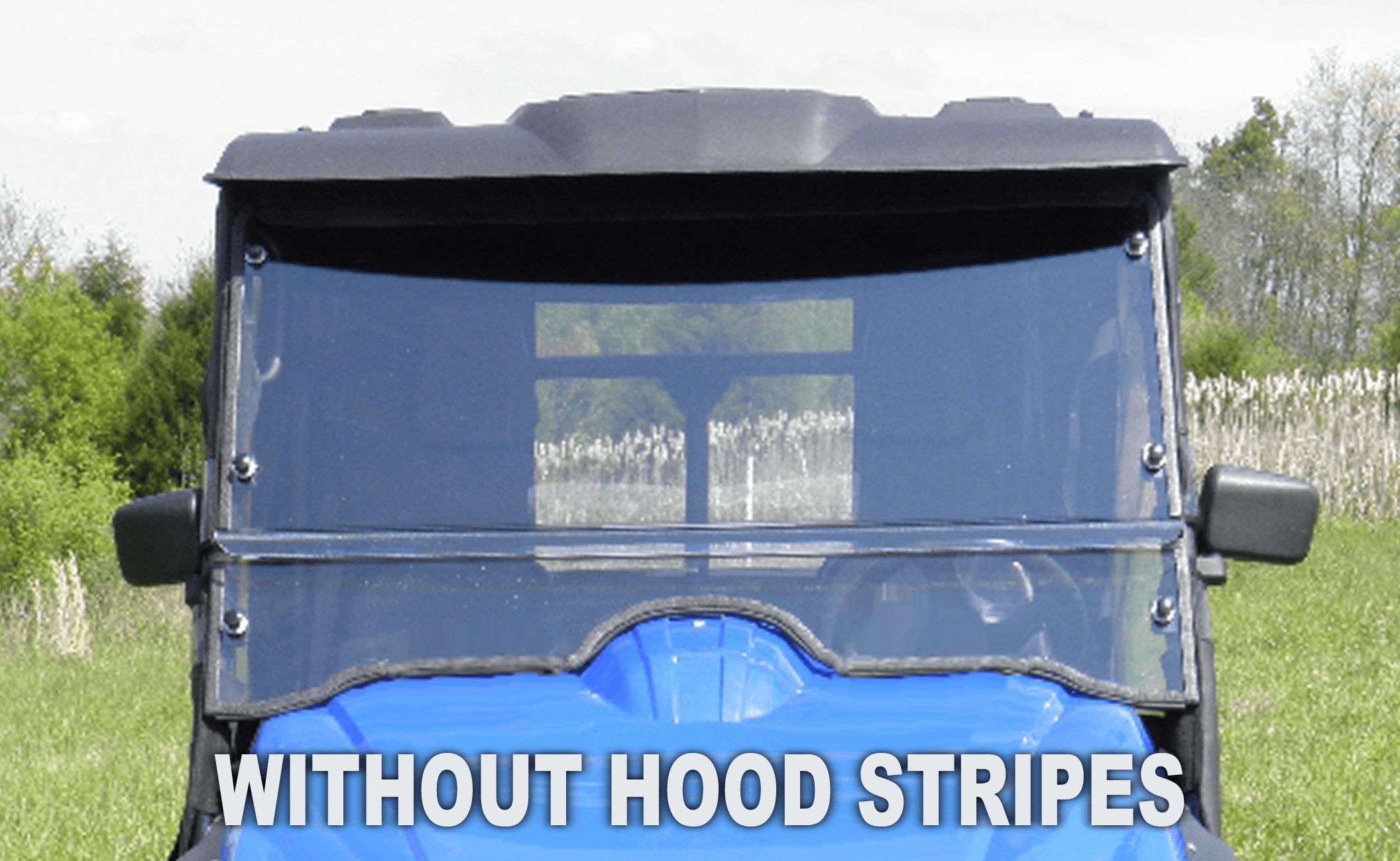 Photo of Massimo 500/700 - 2 Pc Vented Windshield by 3 Star UTV - Premium Windshields for UTVs / Side by Sides