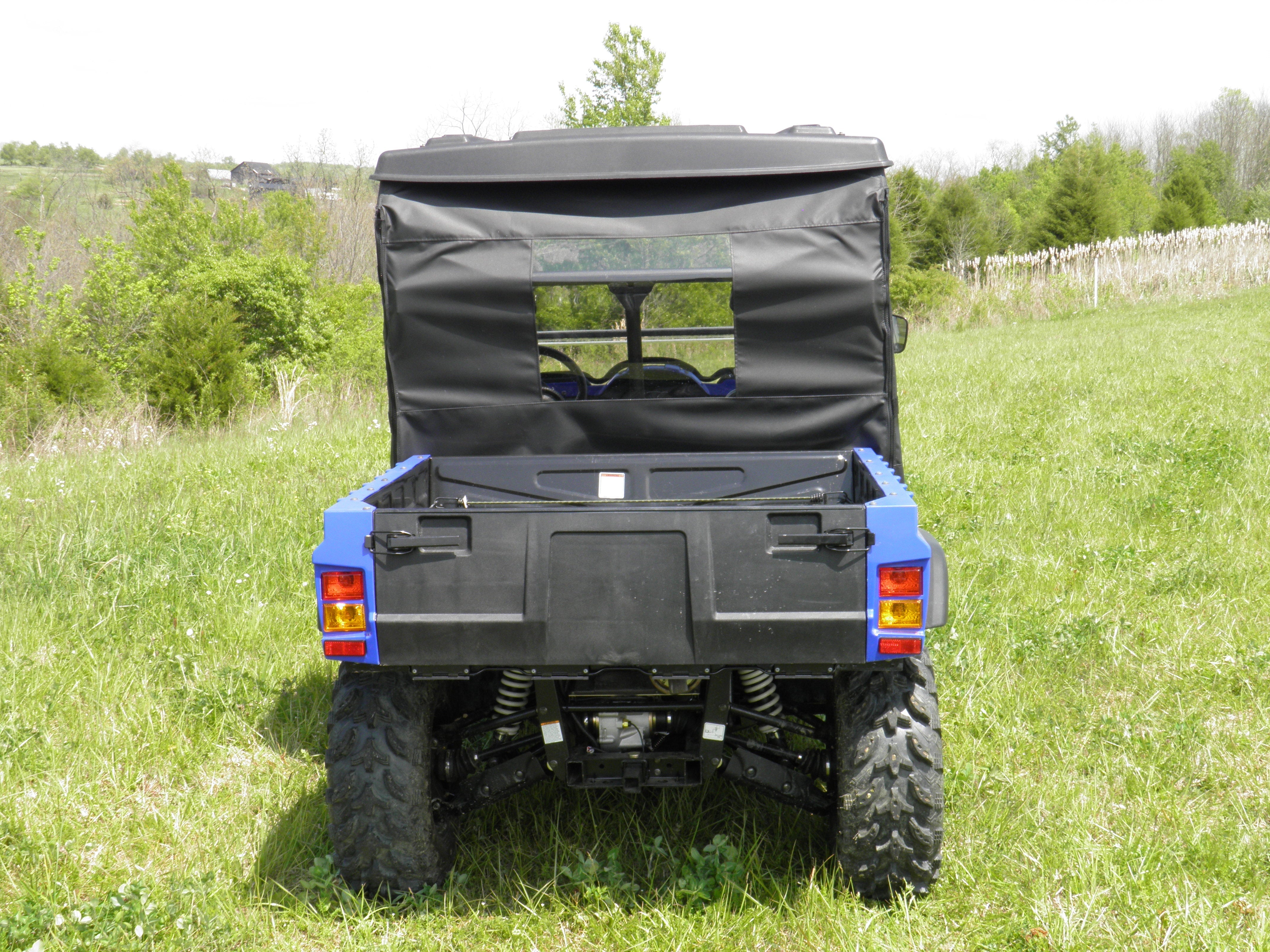 Photo of Massimo 500/700 - Door/Rear Window Combo (Half Doors) by 3 Star UTV - Premium Enclosures for UTVs / Side by Sides