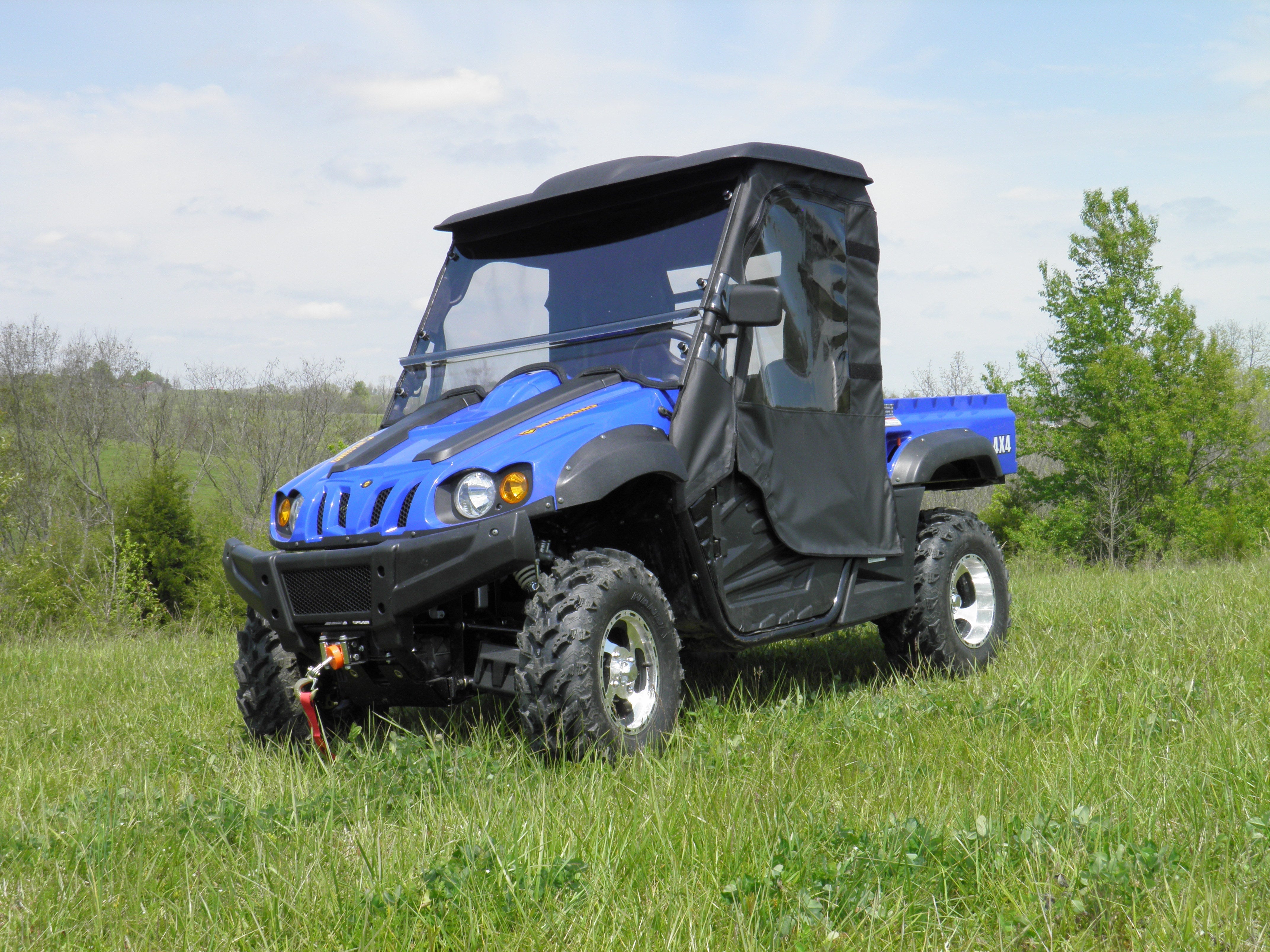 Photo of Massimo 500/700 - Full Cab for Hard Windshield (Half Doors) by 3 Star UTV - Premium Enclosures for UTVs / Side by Sides