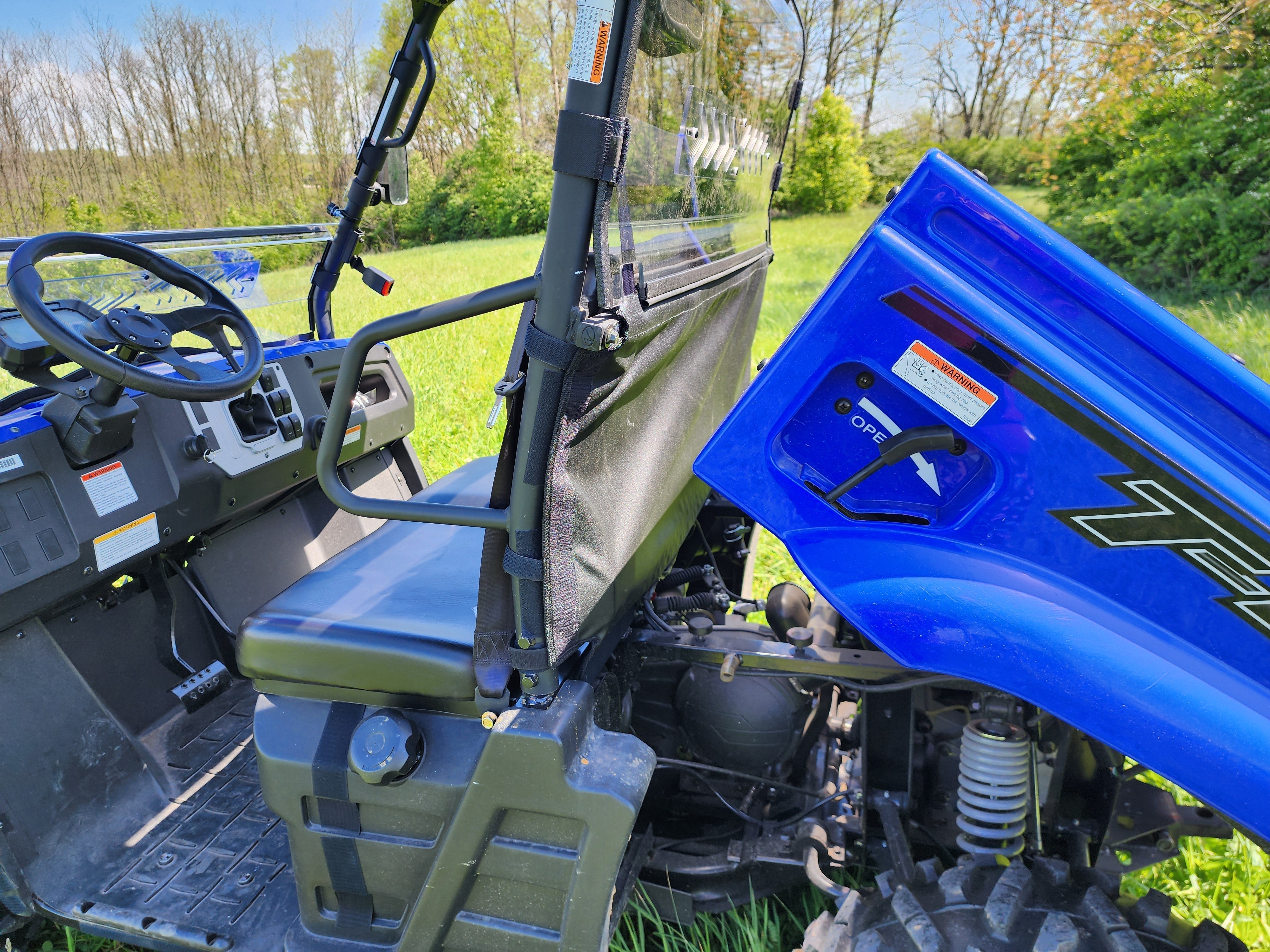 Photo of Massimo T-Boss 410 - 1 Pc Polycarbonate Rear Windshield by 3 Star UTV - Premium Windshields for UTVs / Side by Sides