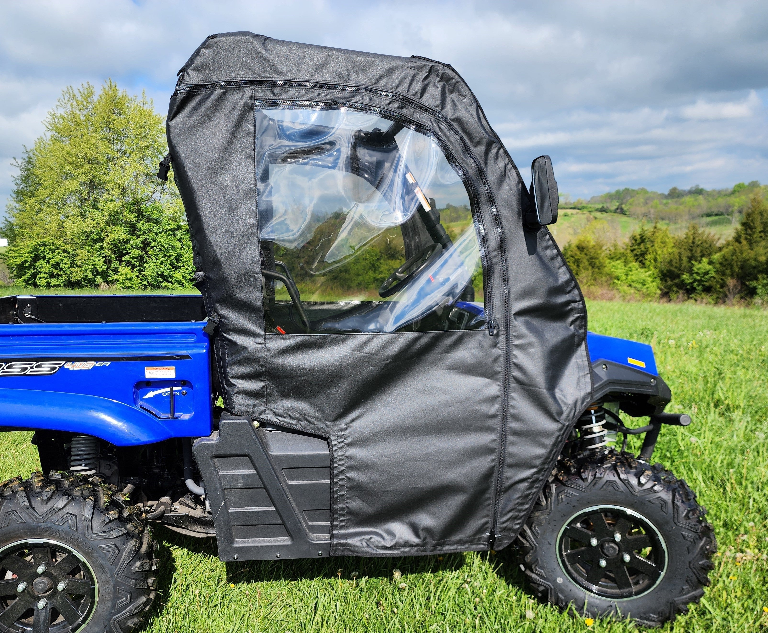 Photo of Massimo T-Boss 410 - Door/Rear Panel Combo by 3 Star UTV - Premium Enclosures for UTVs / Side by Sides