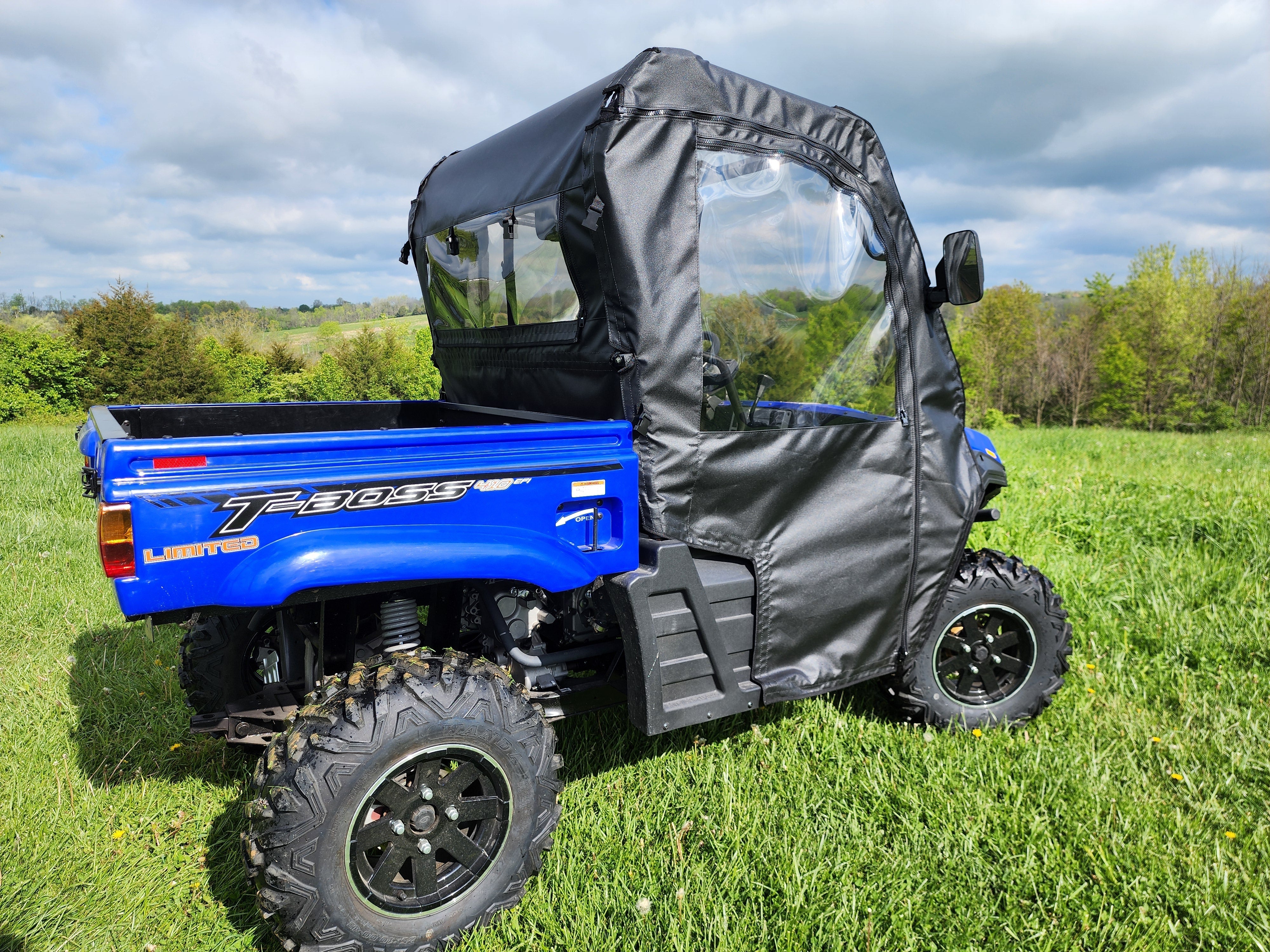 Photo of Massimo T-Boss 410 - Door/Rear Panel Combo by 3 Star UTV - Premium Enclosures for UTVs / Side by Sides