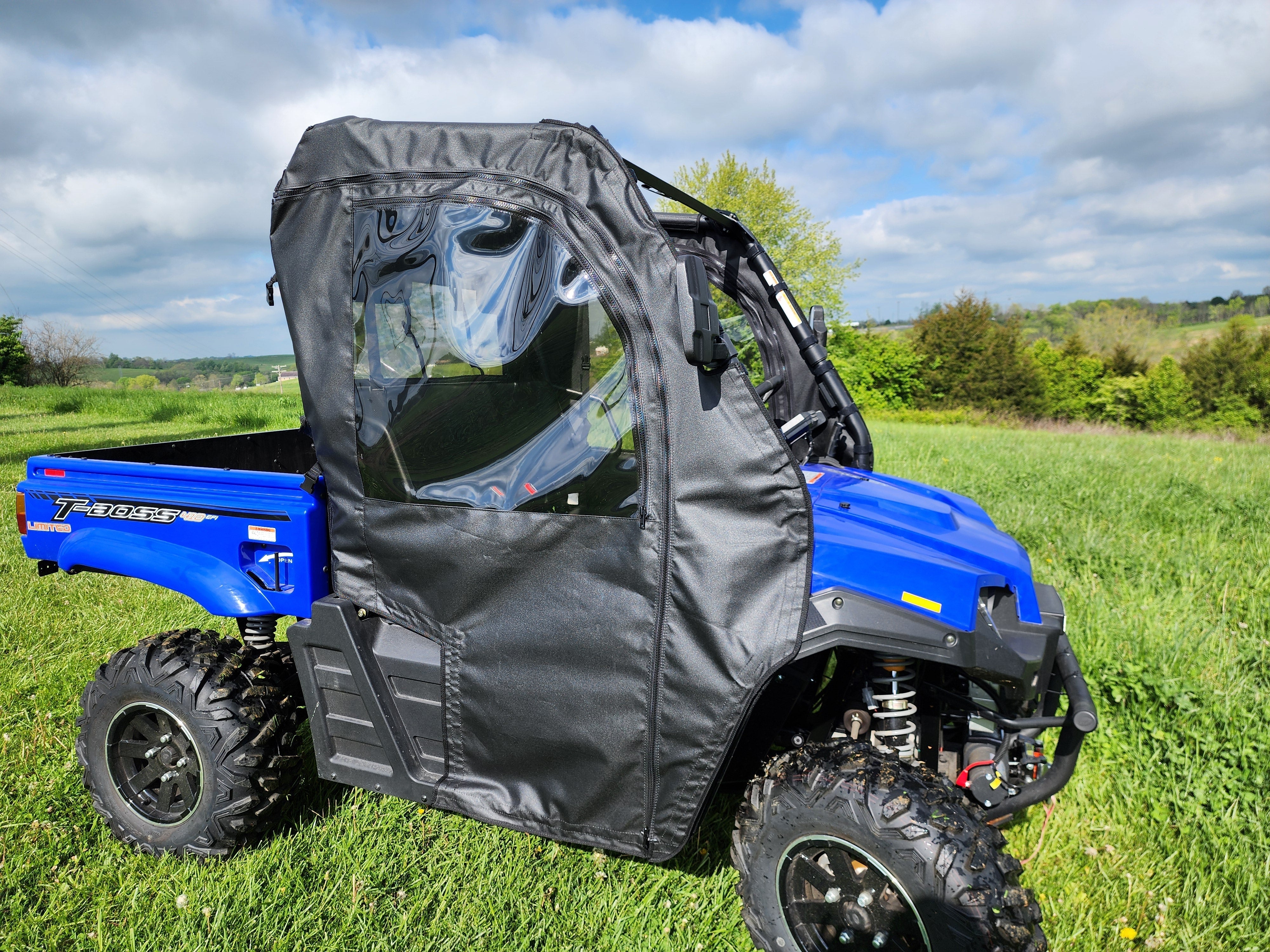 Photo of Massimo T-Boss 410 - Door/Rear Panel Combo by 3 Star UTV - Premium Enclosures for UTVs / Side by Sides