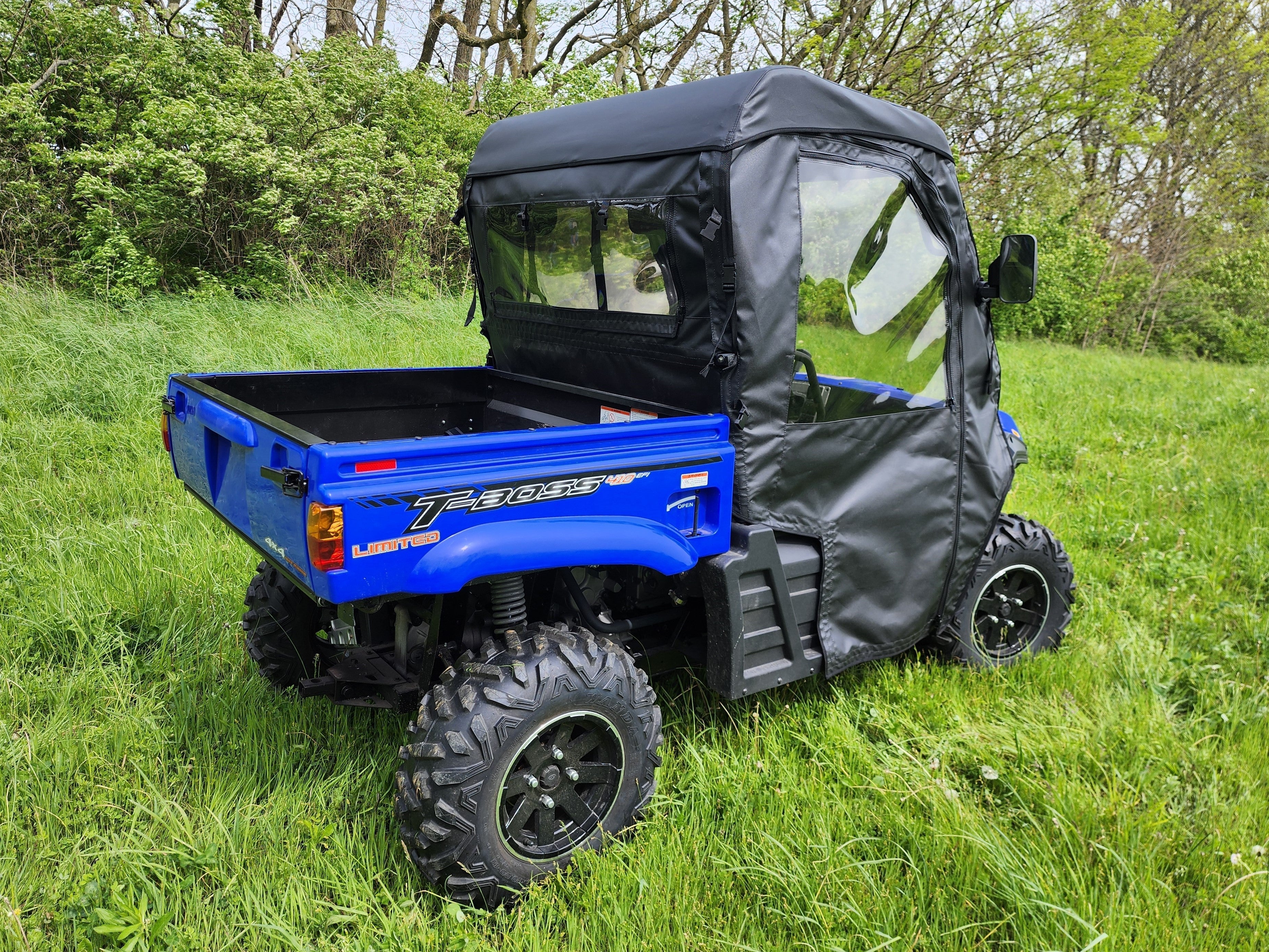 Photo of Massimo T-Boss 410 - Full Cab Enclosure for Hard Windshield by 3 Star UTV - Premium Enclosures for UTVs / Side by Sides