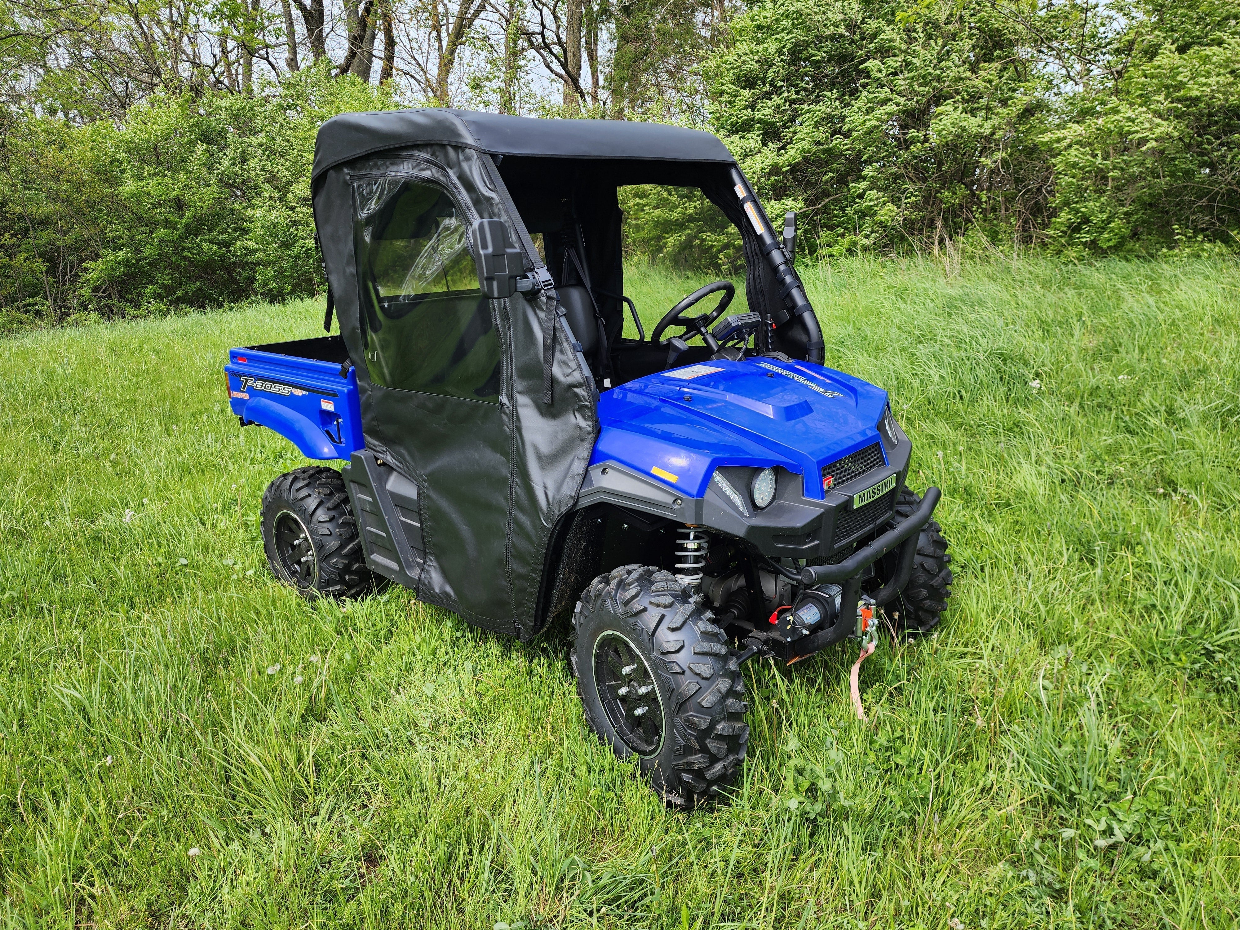 Photo of Massimo T-Boss 410 - Full Cab Enclosure for Hard Windshield by 3 Star UTV - Premium Enclosures for UTVs / Side by Sides