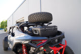Photo of Can-Am Maverick R Mid-Height Dual Clamp Spare Tire Mount by Factory UTV - Premium Spare Tire Mounts for UTVs / Side by Sides