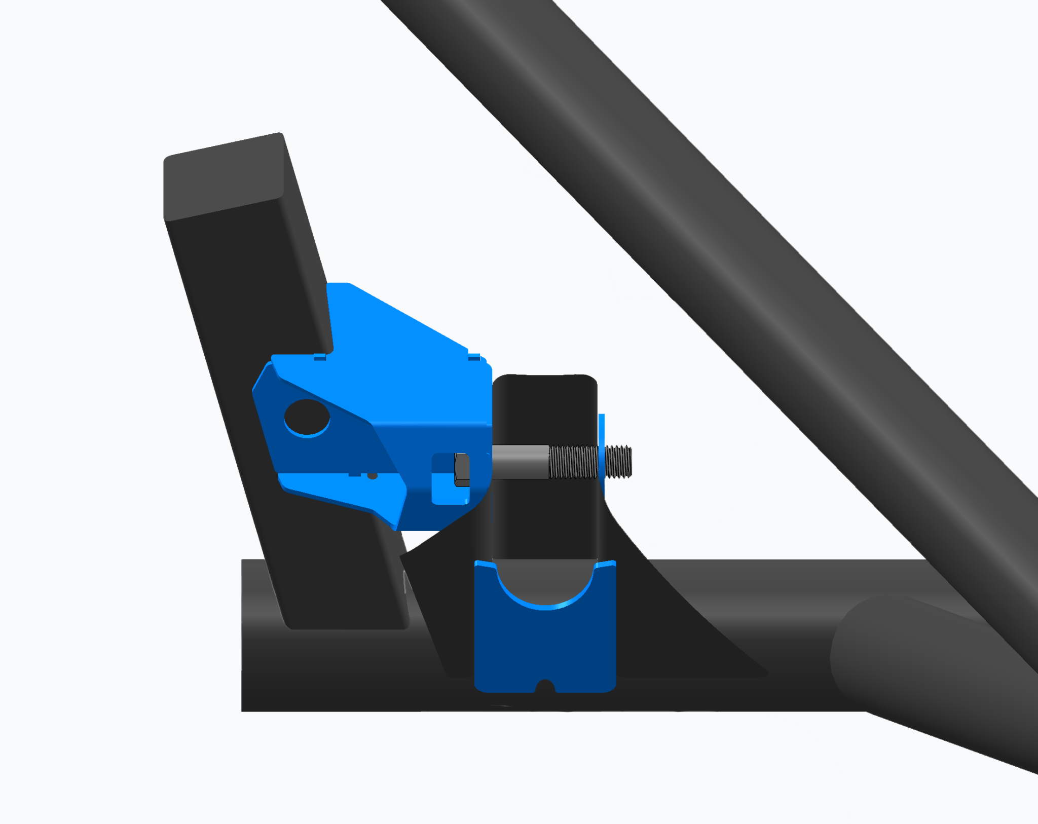 Photo of Can Am Maverick R Trailing Arm Mount Pivot 4130 Chromoly Weld-On Gusset Kit by UTVRaceShop.Com - Premium Trailing Arm Mount Gusset for UTVs / Side by Sides