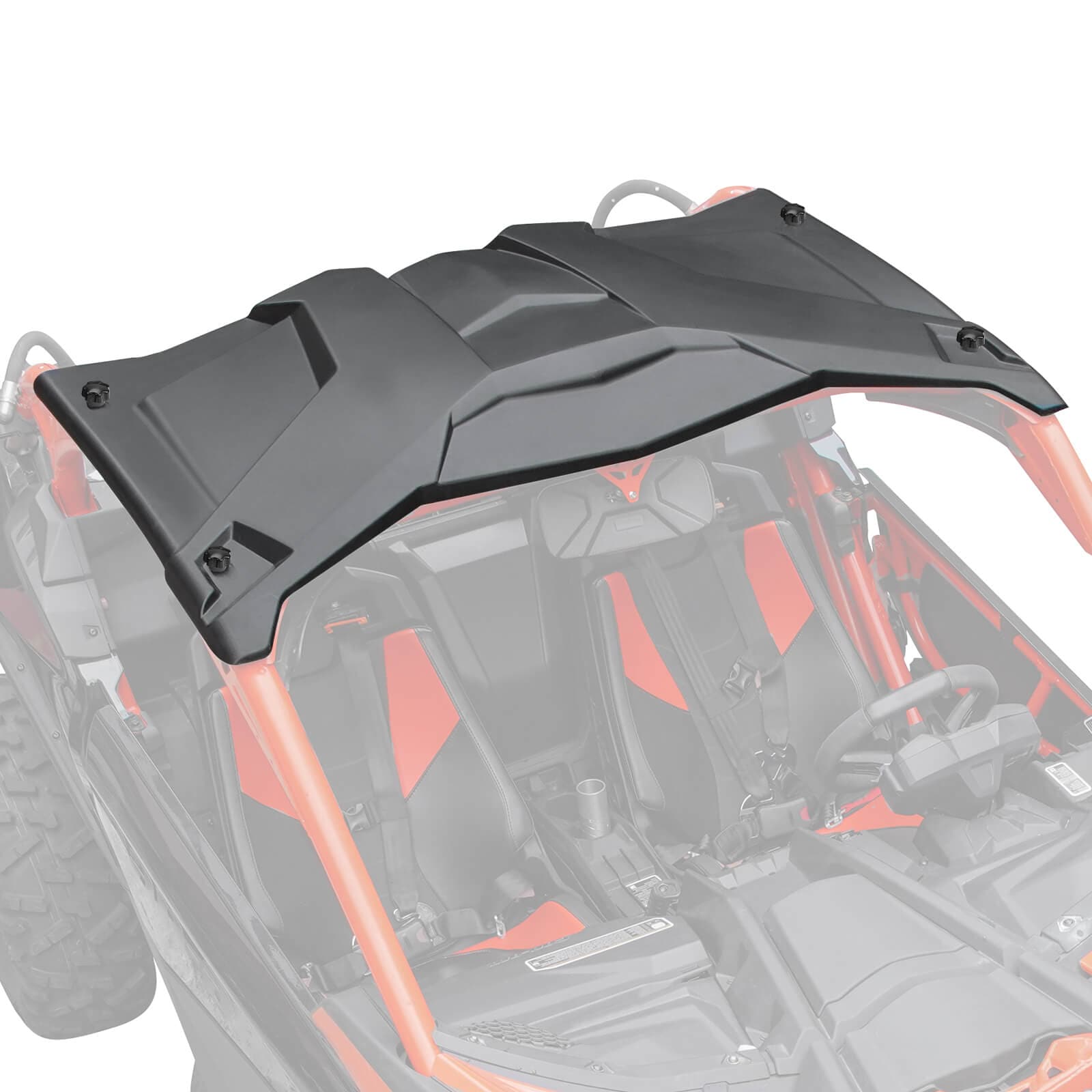 Photo of Soft Cab Enclosures and Hard Roof for Can-Am Maverick X3 by Kemimoto - Premium for UTVs / Side by Sides