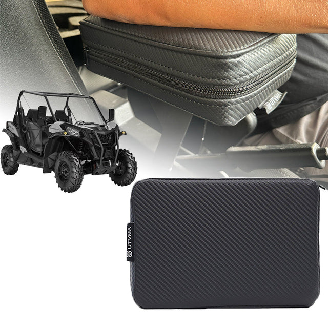 Photo of UTVMA Maverick Trial Armrest with Bracket (2018-2024) by UTV Mountain Accessories - Premium Door Bags & Door Accessories for UTVs / Side by Sides