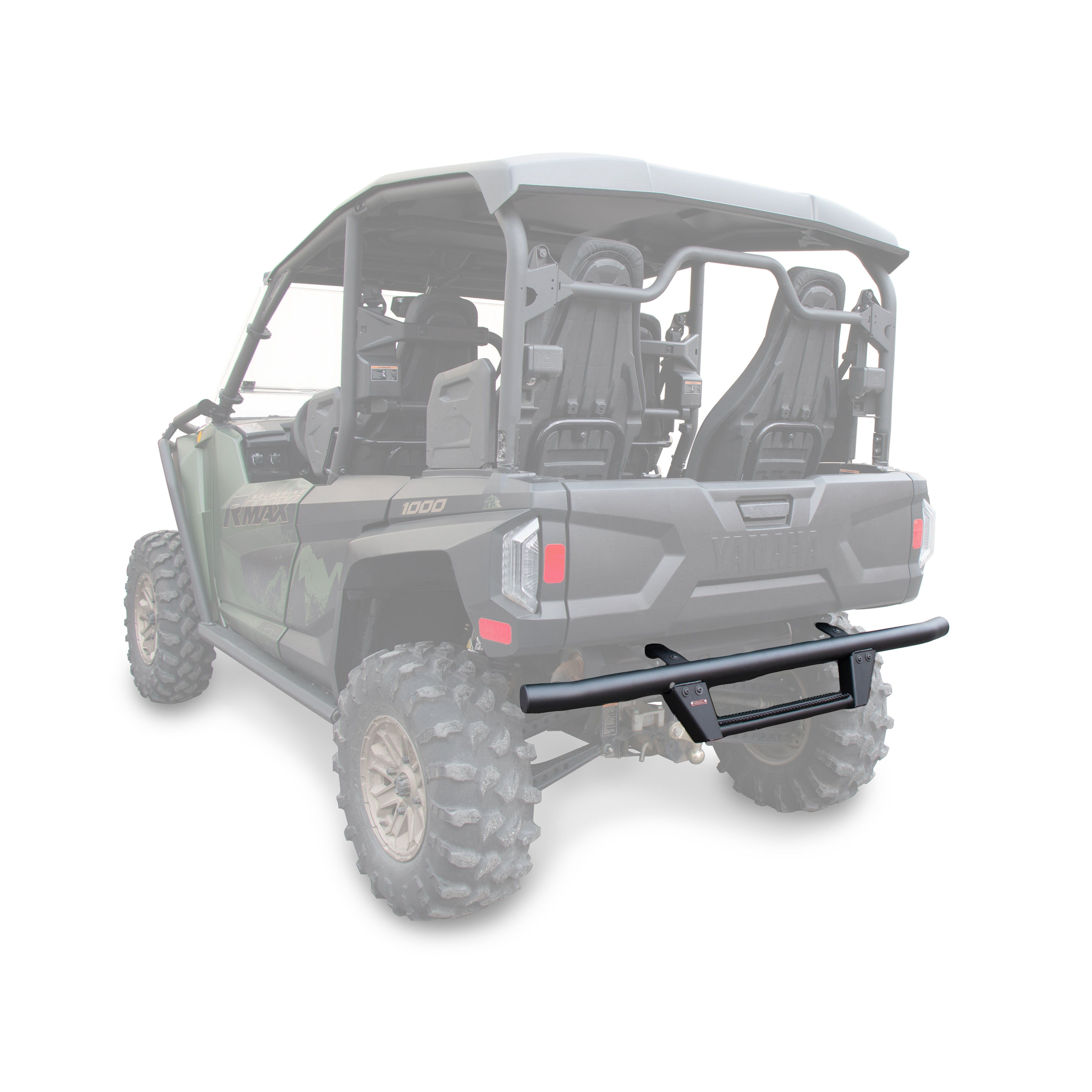 Photo of Yamaha R Max 4 Rear Bumper by Rival Powersports USA - Premium for UTVs / Side by Sides