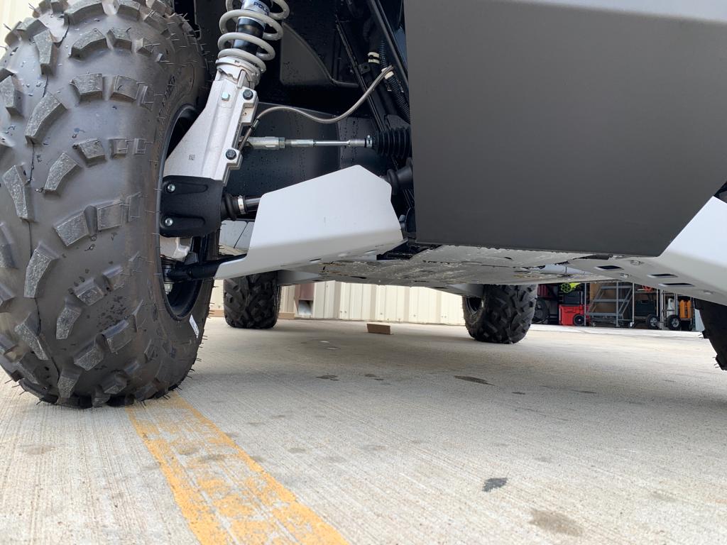 Photo of Polaris Ranger 570 SP Front A Arm Guards by Rival Powersports USA - Premium Alloy Front A Arm Guards for UTVs / Side by Sides