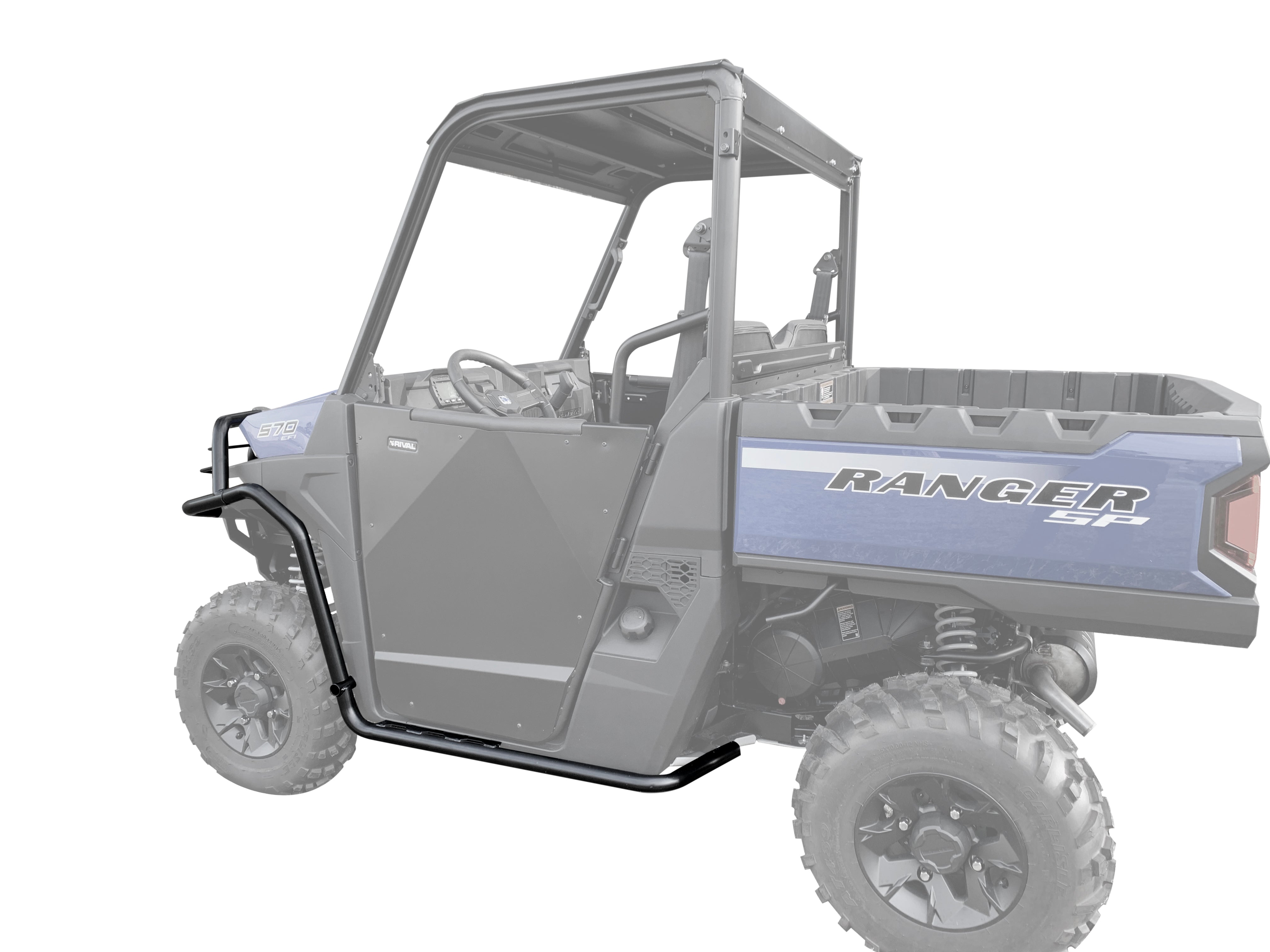 Photo of Polaris Ranger 570 SP Front Bumper Kit with Fender Guards and Rock Sliders by Rival Powersports USA - Premium Front Bumper Kit for UTVs / Side by Sides