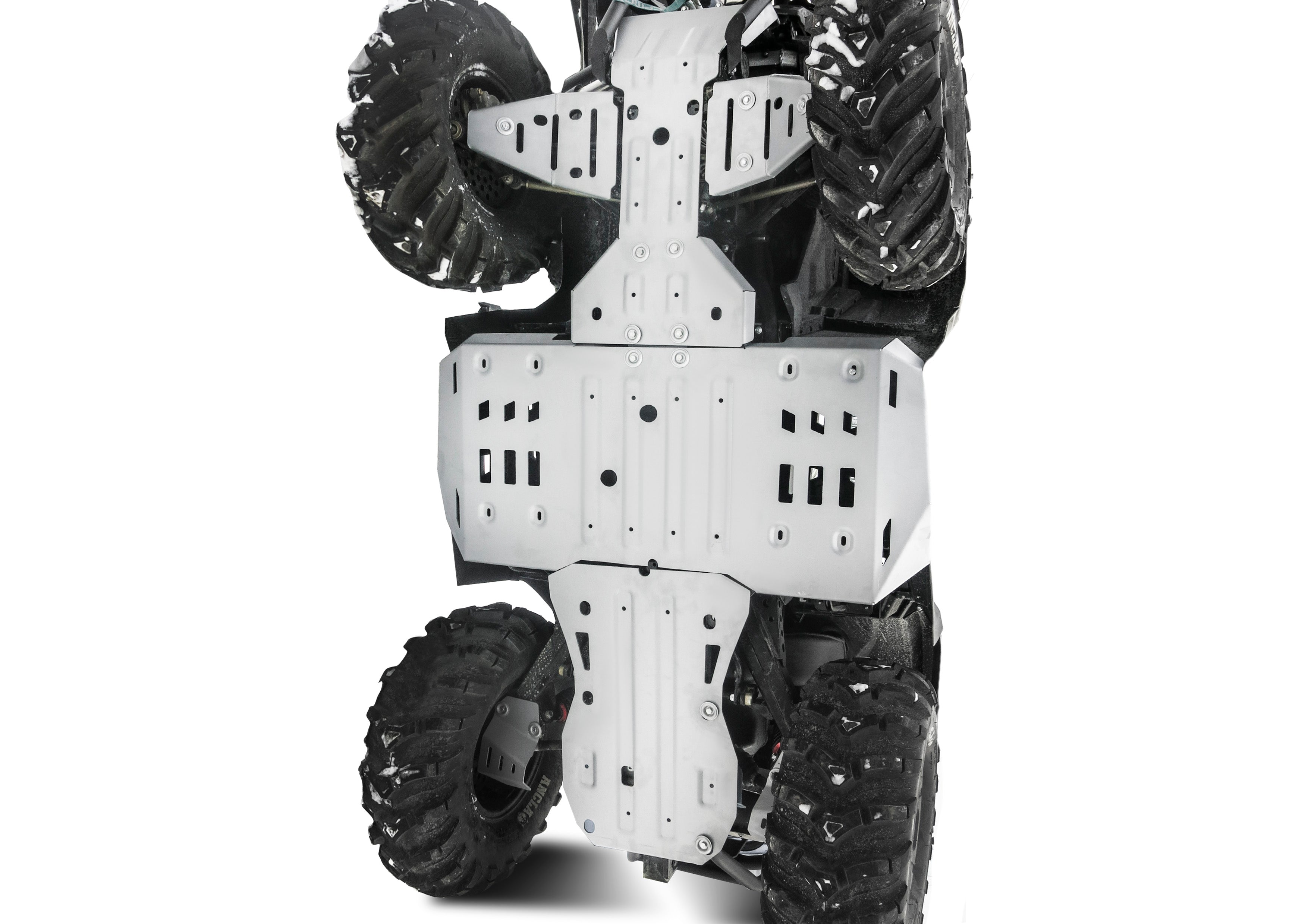 Photo of CF Moto C Force 800 / 800XC / 1000 Alloy Central Skid Plate by Rival Powersports USA - Premium Central Skid Plate Alloy for UTVs / Side by Sides