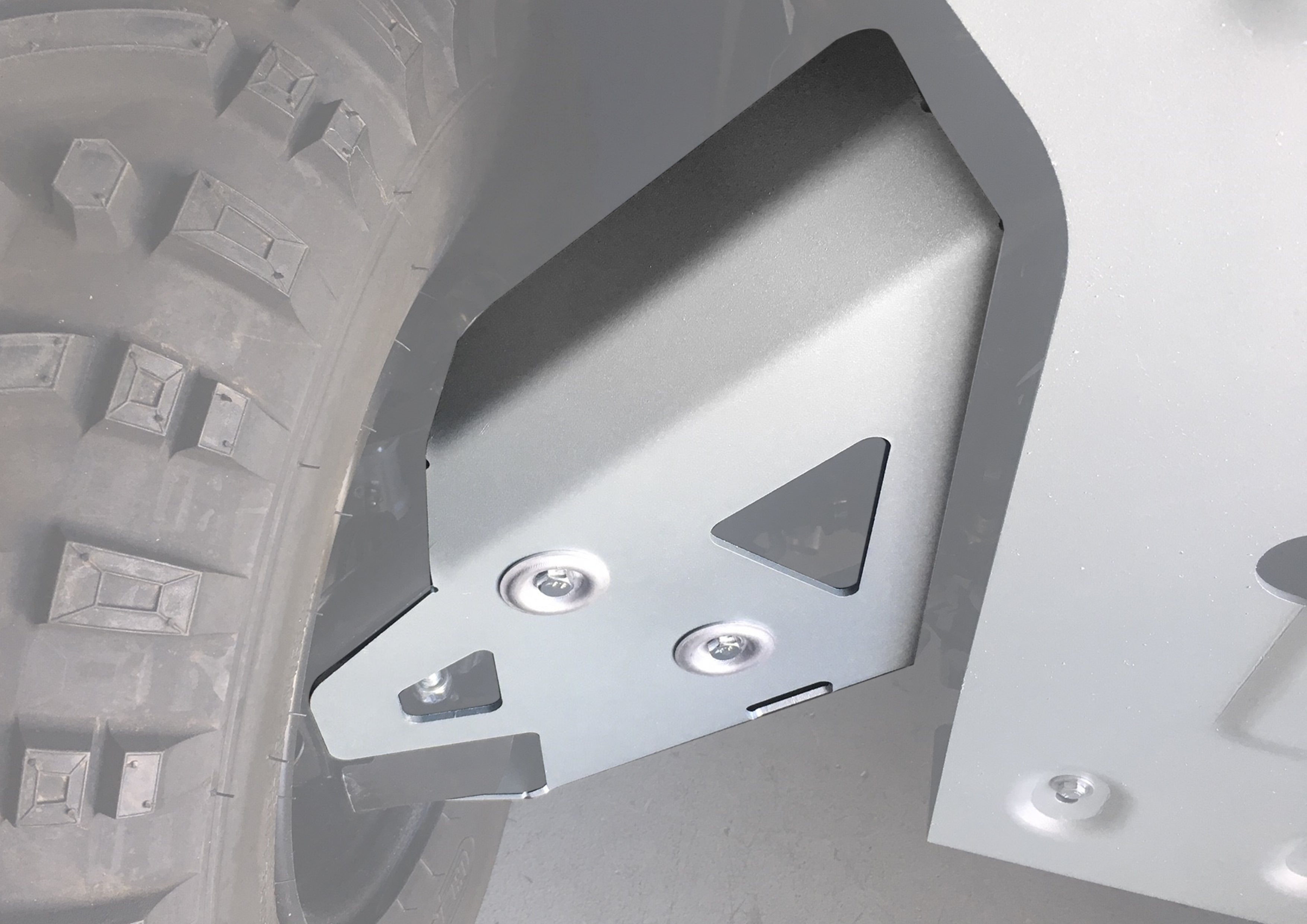 Photo of Rival Powersports USA - Yamaha Kodiak 450IRS Alloy Rear A Arm Guards by Rival Powersports USA - Premium Alloy Rear A Arm Guards for UTVs / Side by Sides