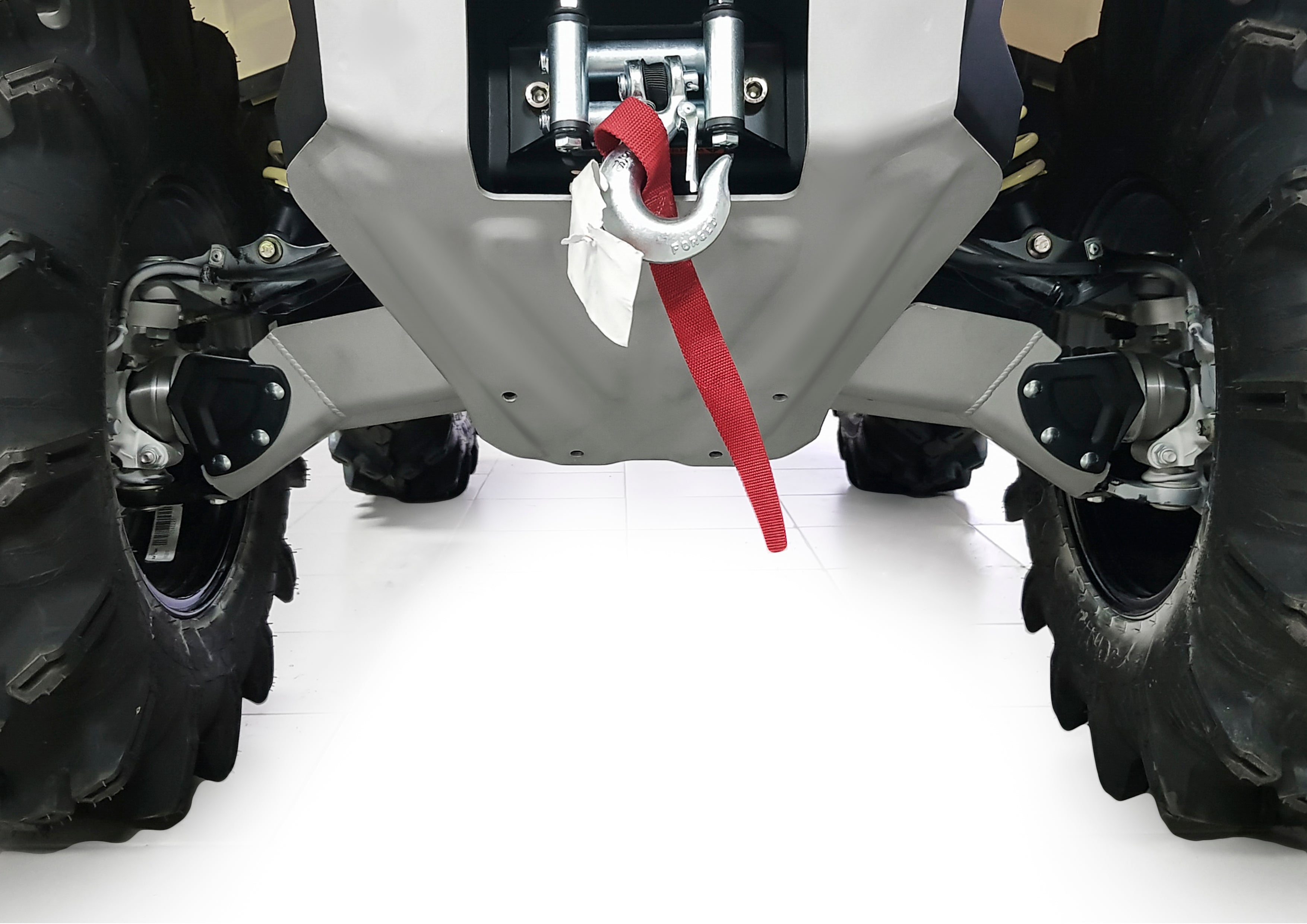 Photo of Can-Am Outlander G2 Alloy Central Skid Plate by Rival Powersports USA - Premium Central Skid Plate Alloy for UTVs / Side by Sides