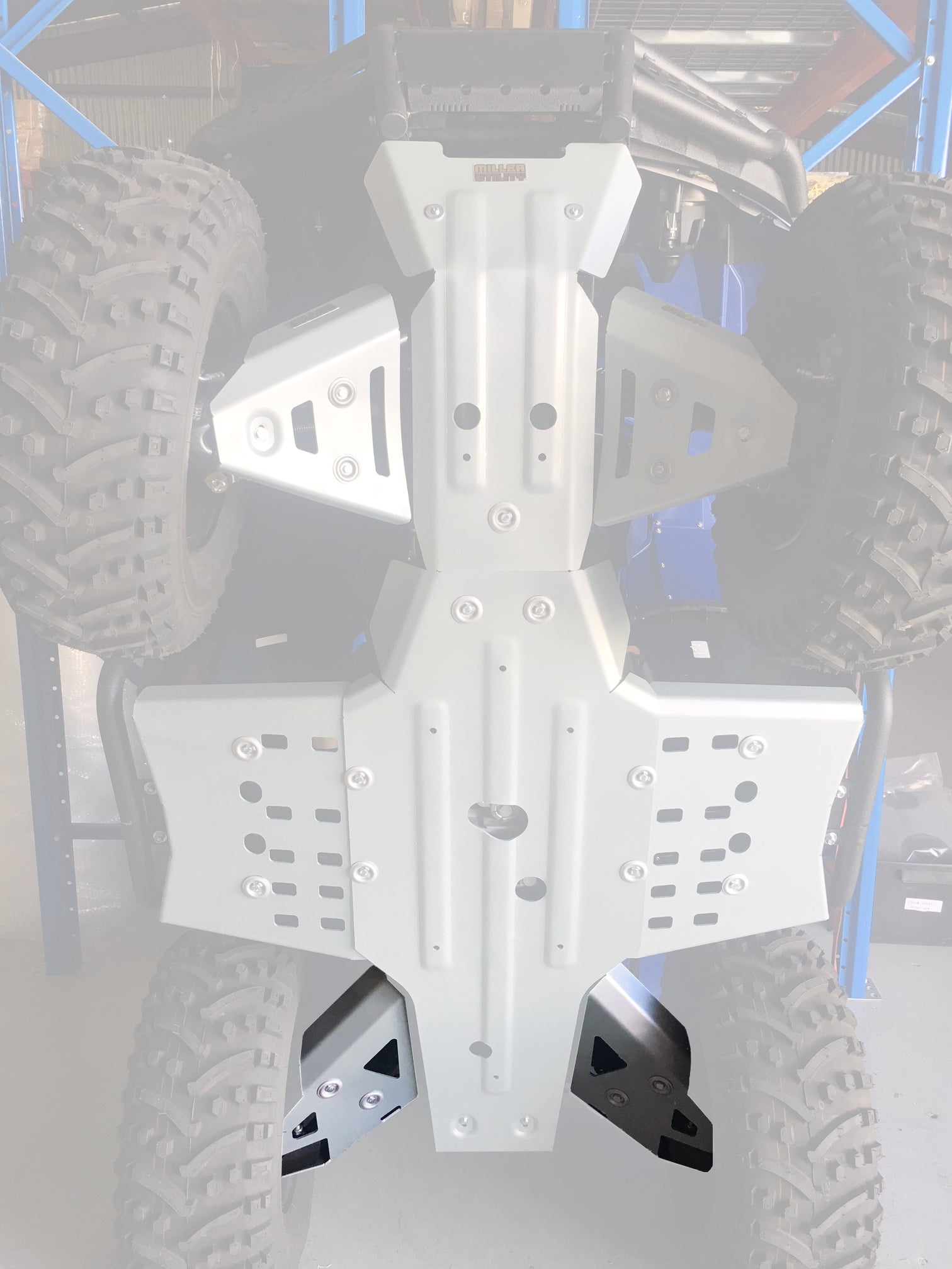 Photo of Yamaha Kodiak 450IRS Alloy Rear A Arm Guards by Rival Powersports USA - Premium Alloy Rear A Arm Guards for UTVs / Side by Sides