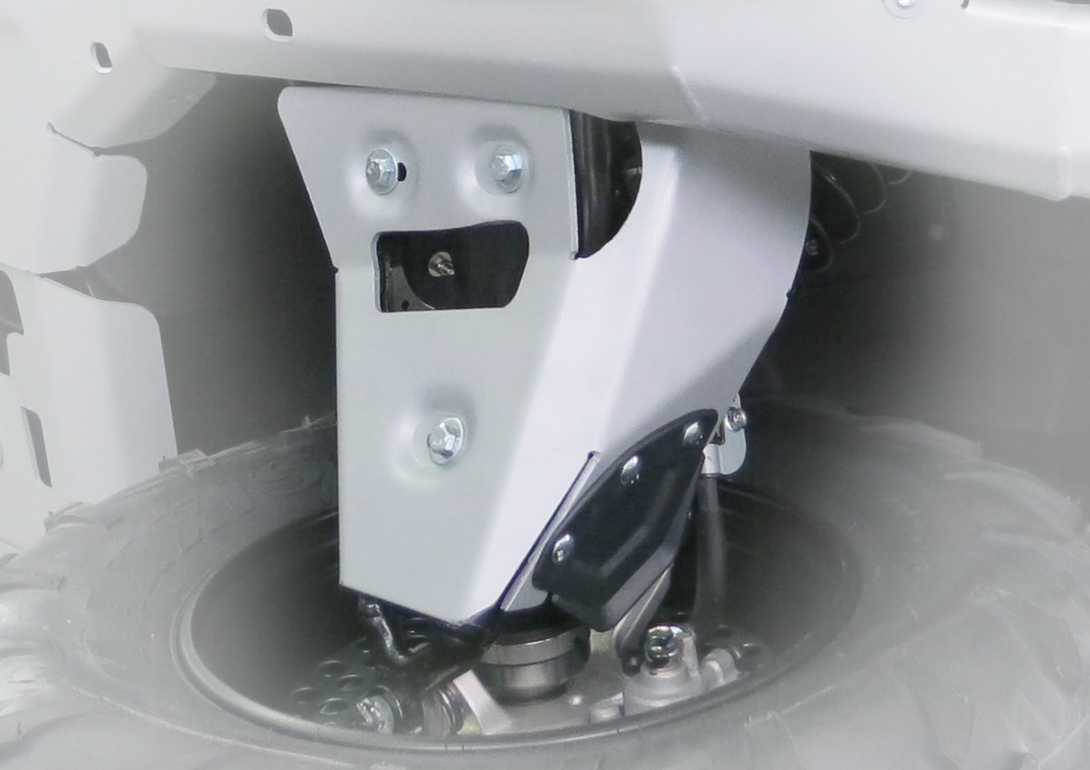 Photo of Yamaha Kodiak 700 Alloy Front A Arm Guards by Rival Powersports USA - Premium for UTVs / Side by Sides