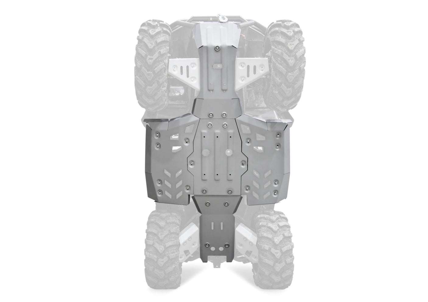 Photo of CF Moto C Force 600 Touring Alloy Central Skid Plate by Rival Powersports USA - Premium Central Skid Plate Alloy for UTVs / Side by Sides