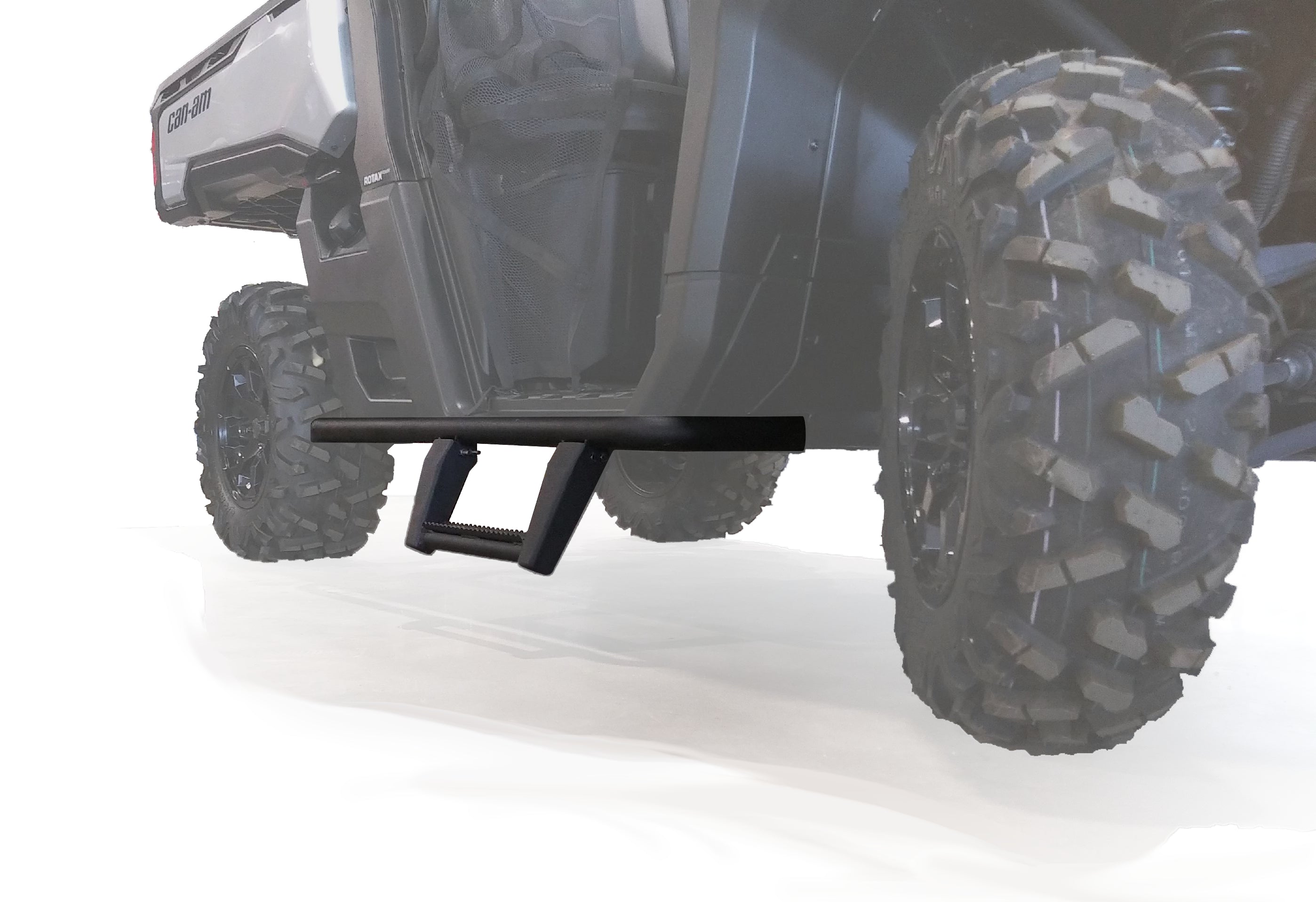 Photo of Can-Am Defender HD5 / HD8 / HD10 Tube Rock Slider (excl Max) Removable Step by Rival Powersports USA - Premium for UTVs / Side by Sides