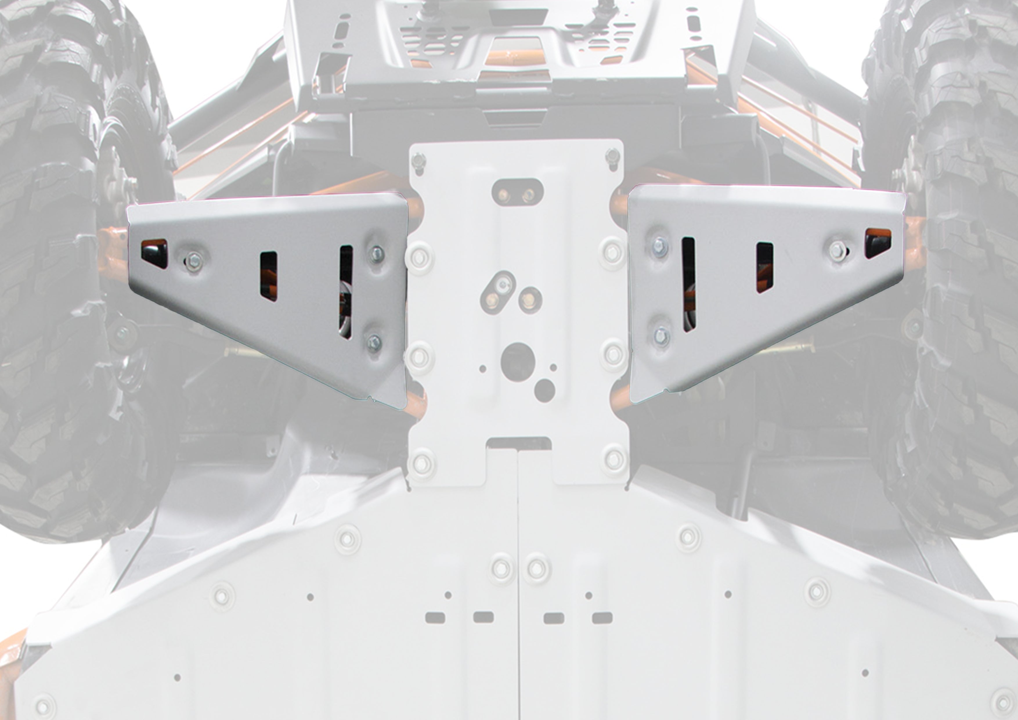 Photo of Polaris Ranger 1000 / 1000 XP / 1000 Crew Front A Arm Guards by Rival Powersports USA - Premium Alloy Front A Arm Guards for UTVs / Side by Sides