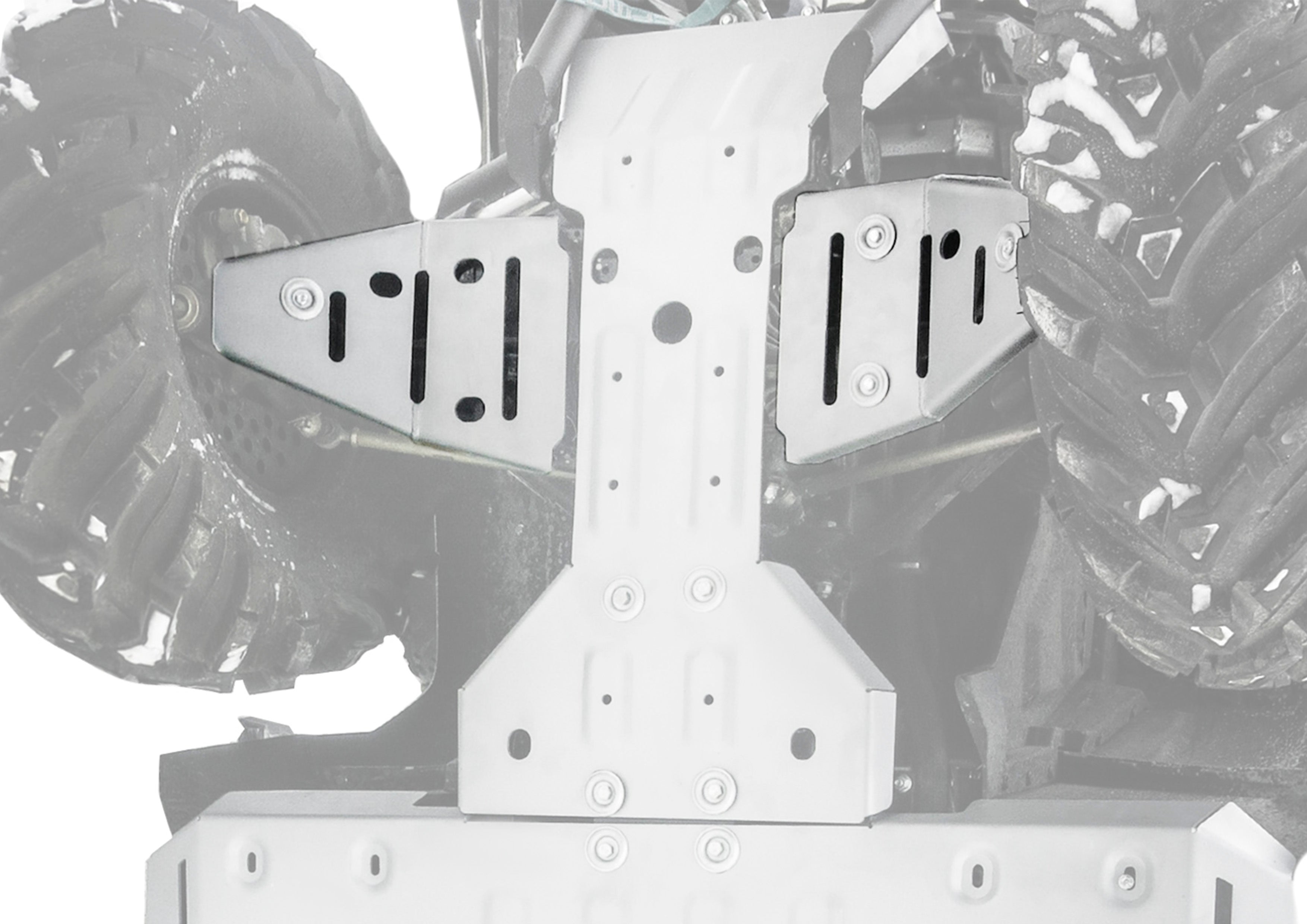 Photo of CF Moto C Force 800 / 800XC / 1000 Alloy Front A Arm Guards by Rival Powersports USA - Premium Alloy Front A Arm Guards for UTVs / Side by Sides