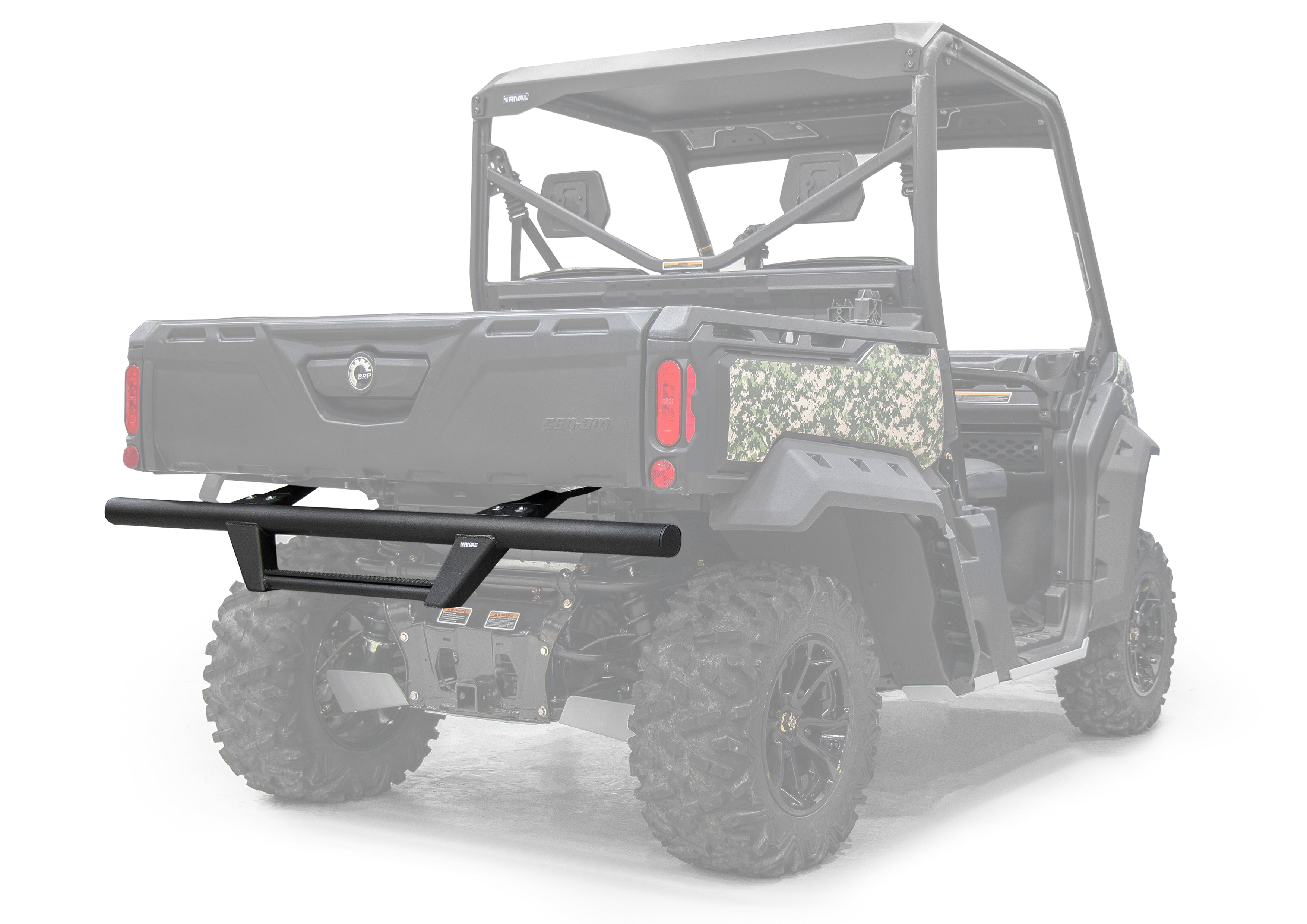 Photo of Can-Am Defender HD5/HD7/HD8/HD9/HD10 Rear Bumper by Rival Powersports USA - Premium for UTVs / Side by Sides