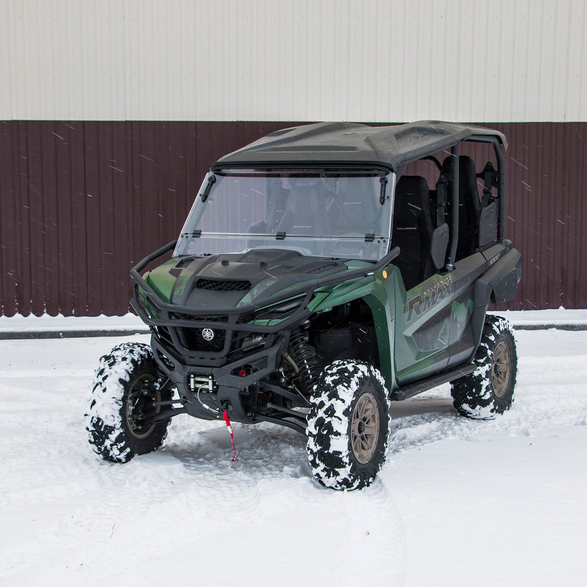 Photo of Yamaha R Max 2 / 4 Front Bumper by Rival Powersports USA - Premium Front Bumper for UTVs / Side by Sides