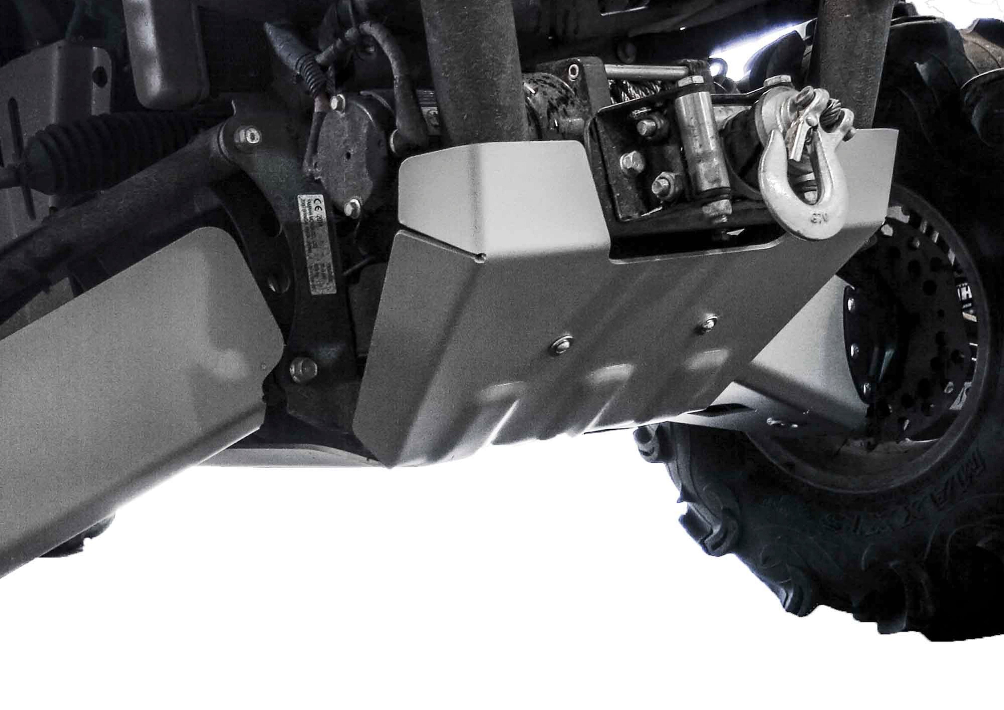 Photo of Yamaha Viking/VI Alloy Skid Plate Protection by Rival Powersports USA - Premium for UTVs / Side by Sides