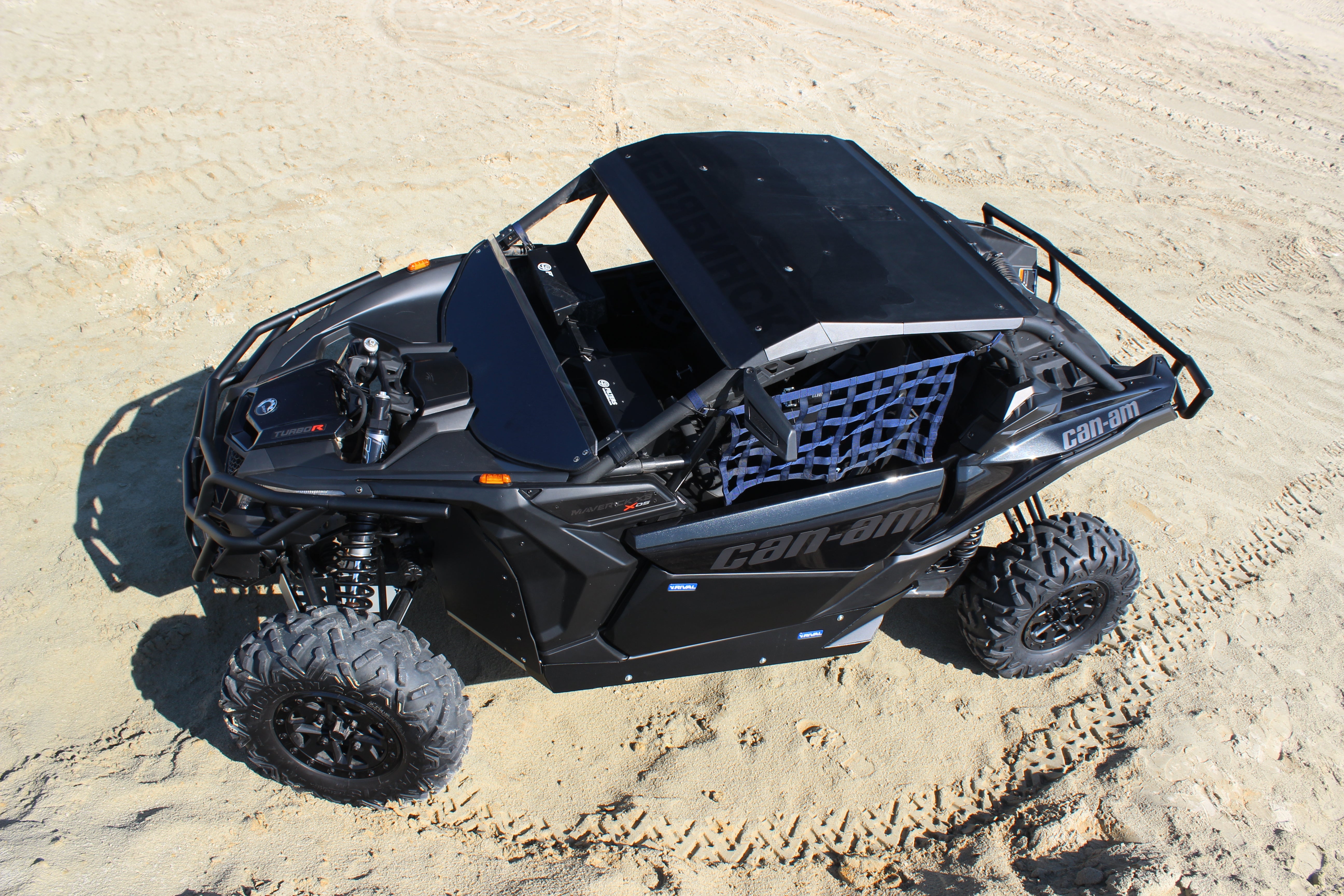 Photo of Can-Am Maverick X3 Slim Line Alloy Roof by Rival Powersports USA - Premium for UTVs / Side by Sides