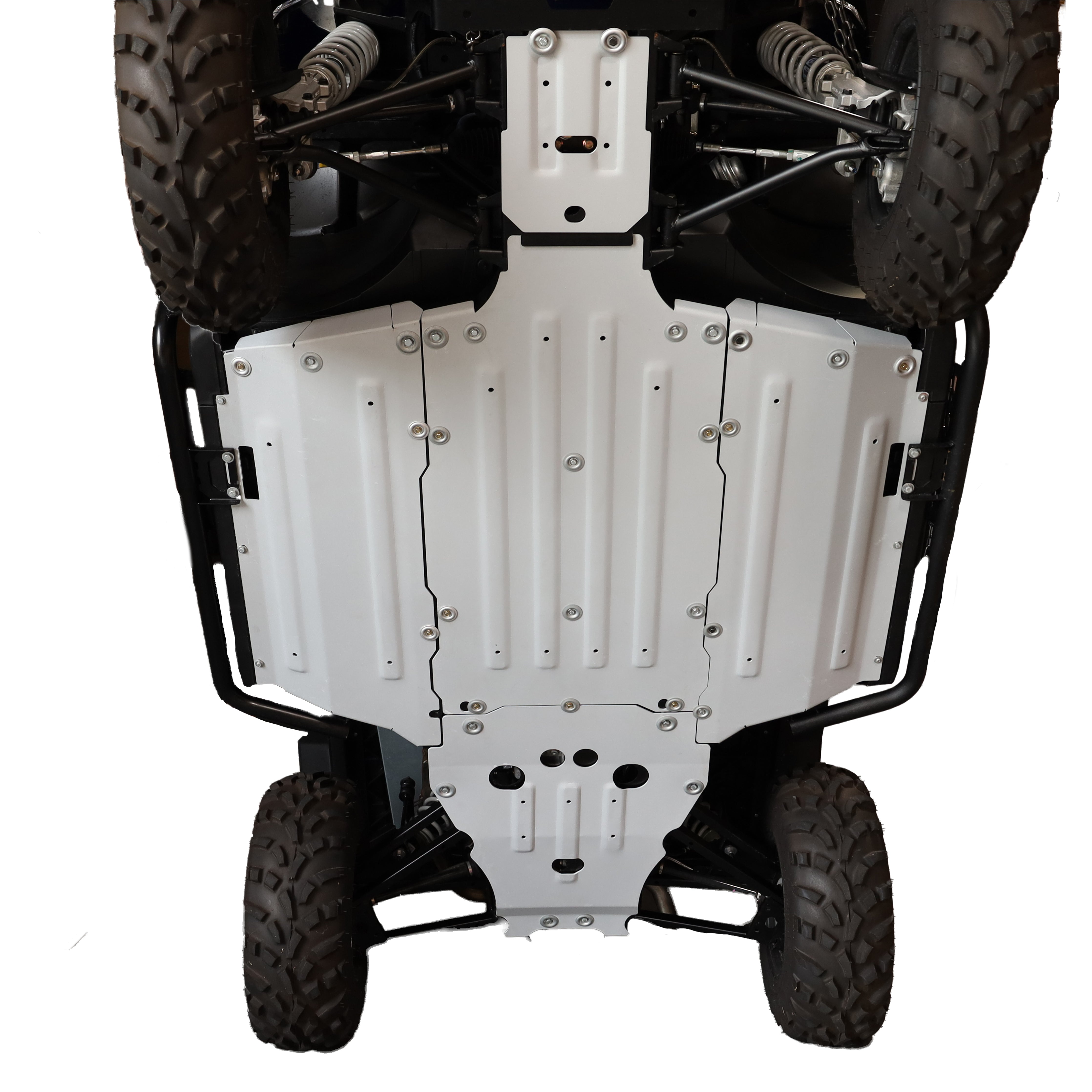 Photo of Polaris Ranger 570 SP Alloy Central Skid Plate by Rival Powersports USA - Premium for UTVs / Side by Sides