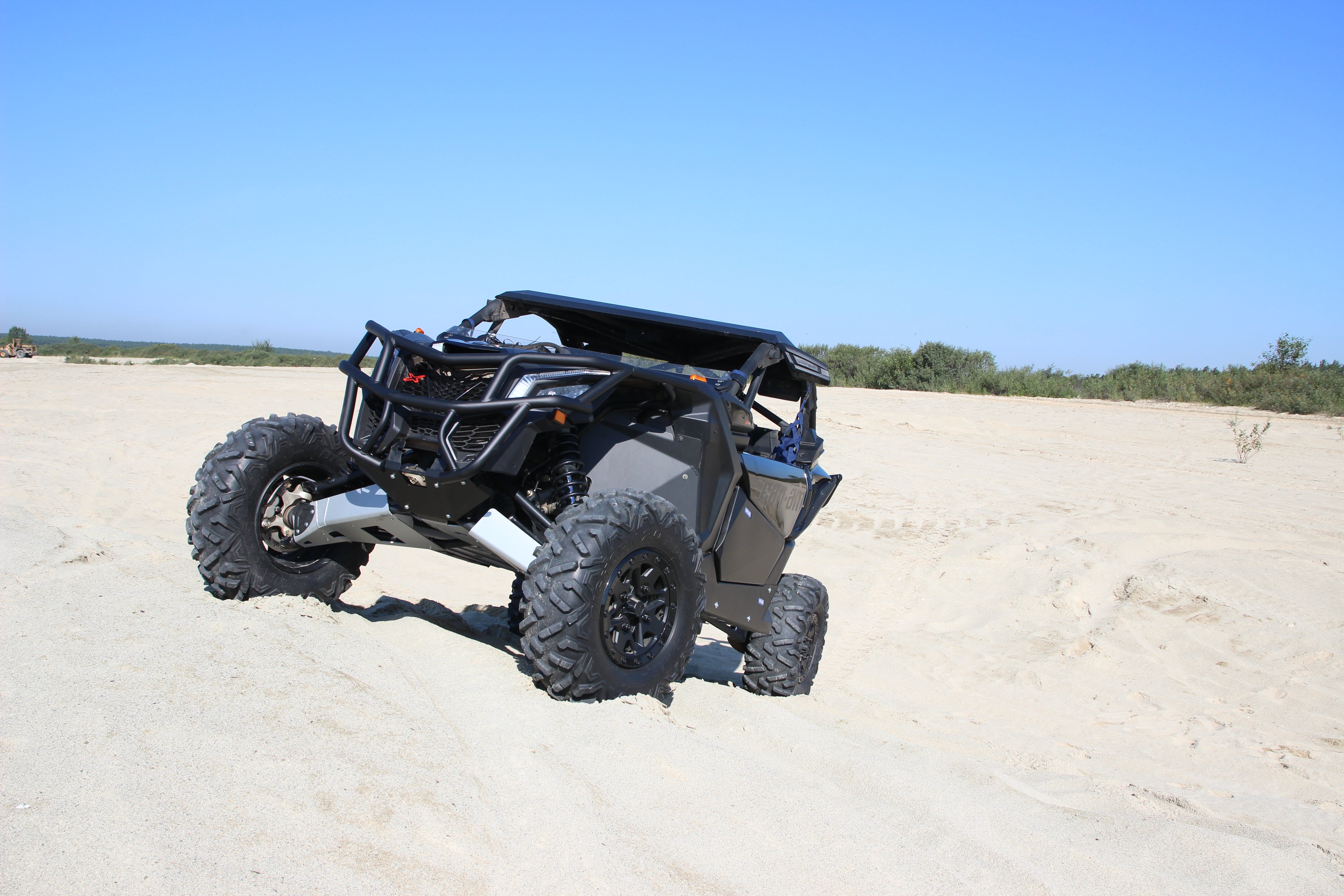 Photo of Can-Am Maverick X3 72'' Alloy Front A Arm Guards by Rival Powersports USA - Premium for UTVs / Side by Sides