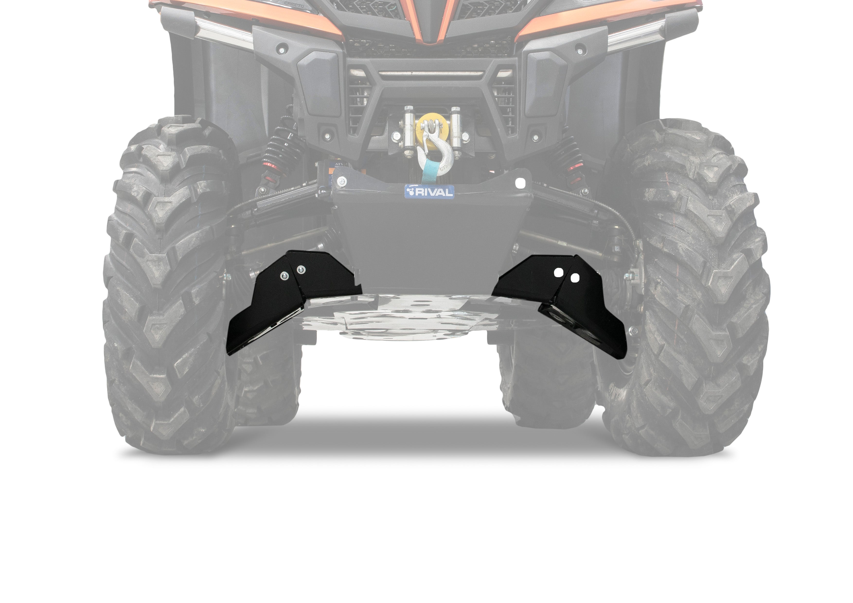Photo of CF Moto C Force 800/800XC/1000 Plastic Front A Arm Guards by Rival Powersports USA - Premium for UTVs / Side by Sides