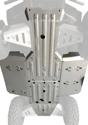 Photo of Polaris Ranger 500 / 570 Mid Size Alloy Central Skid Plate by Rival Powersports USA - Premium Central Skid Plate Alloy for UTVs / Side by Sides