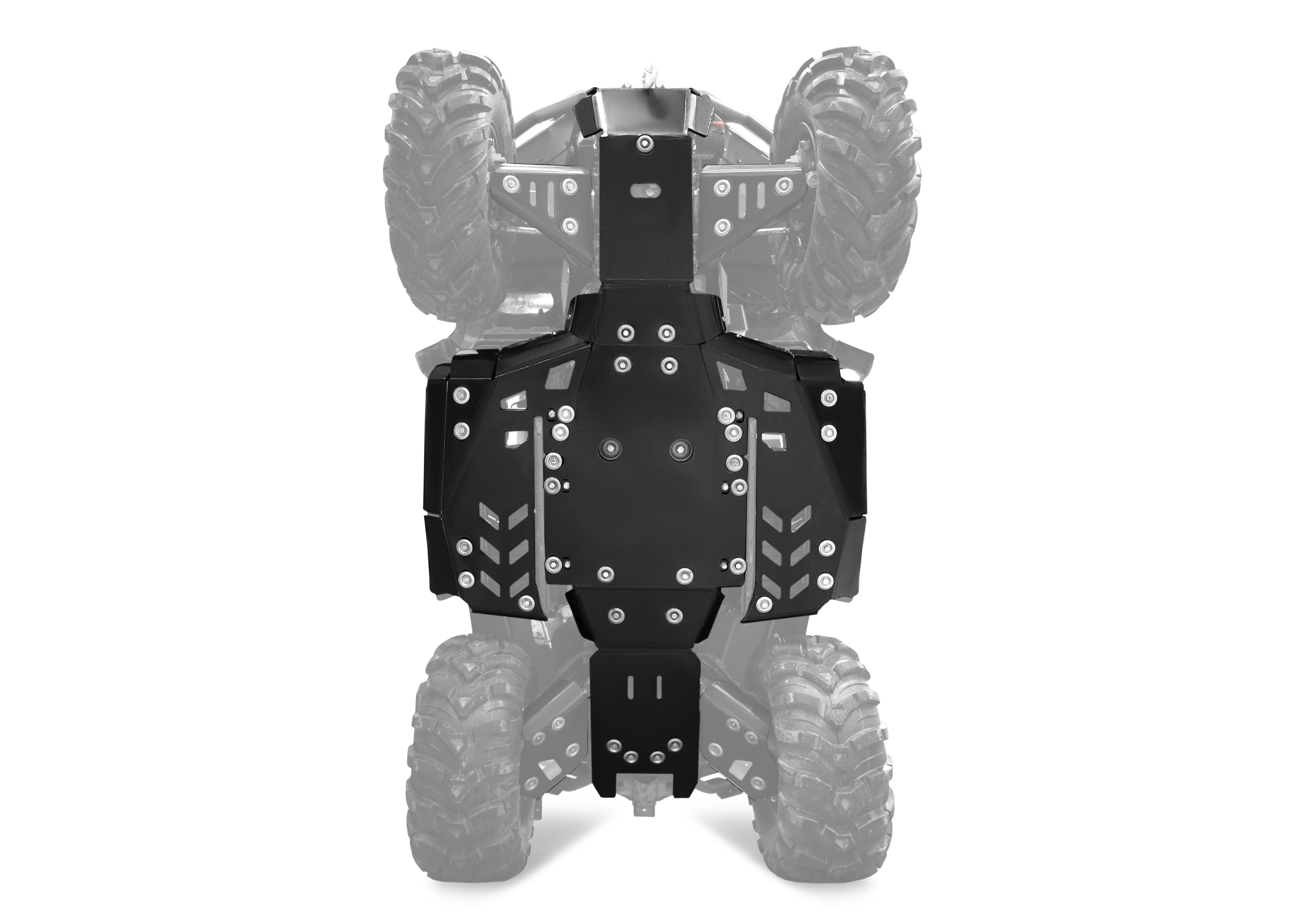 Photo of CF Moto C Force 600 Touring Plastic Central Skid Plate by Rival Powersports USA - Premium Skid Plates & Guards for UTVs / Side by Sides