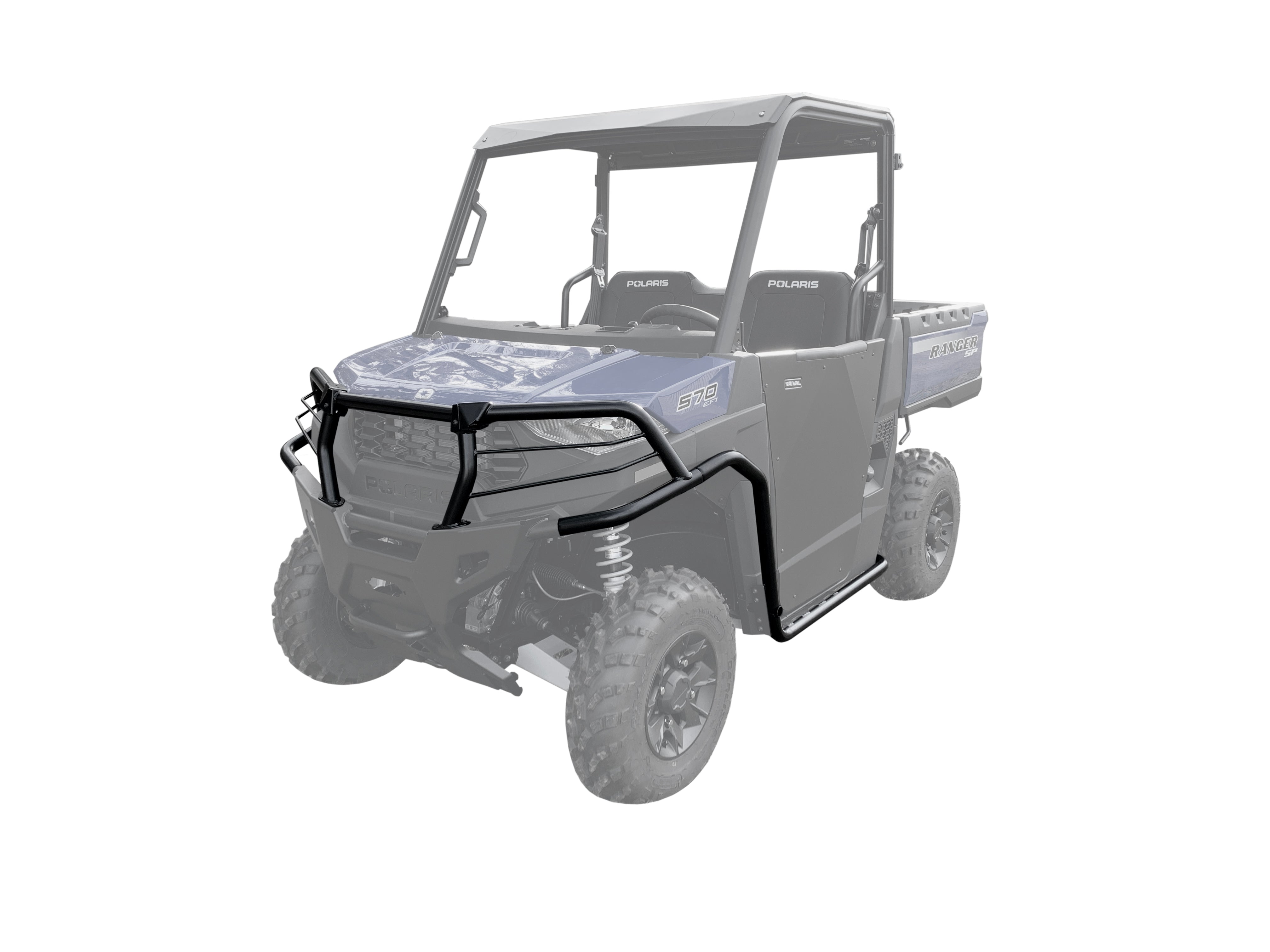 Photo of Polaris Ranger 570 SP Front Bumper Kit with Fender Guards and Rock Sliders by Rival Powersports USA - Premium Front Bumper Kit for UTVs / Side by Sides