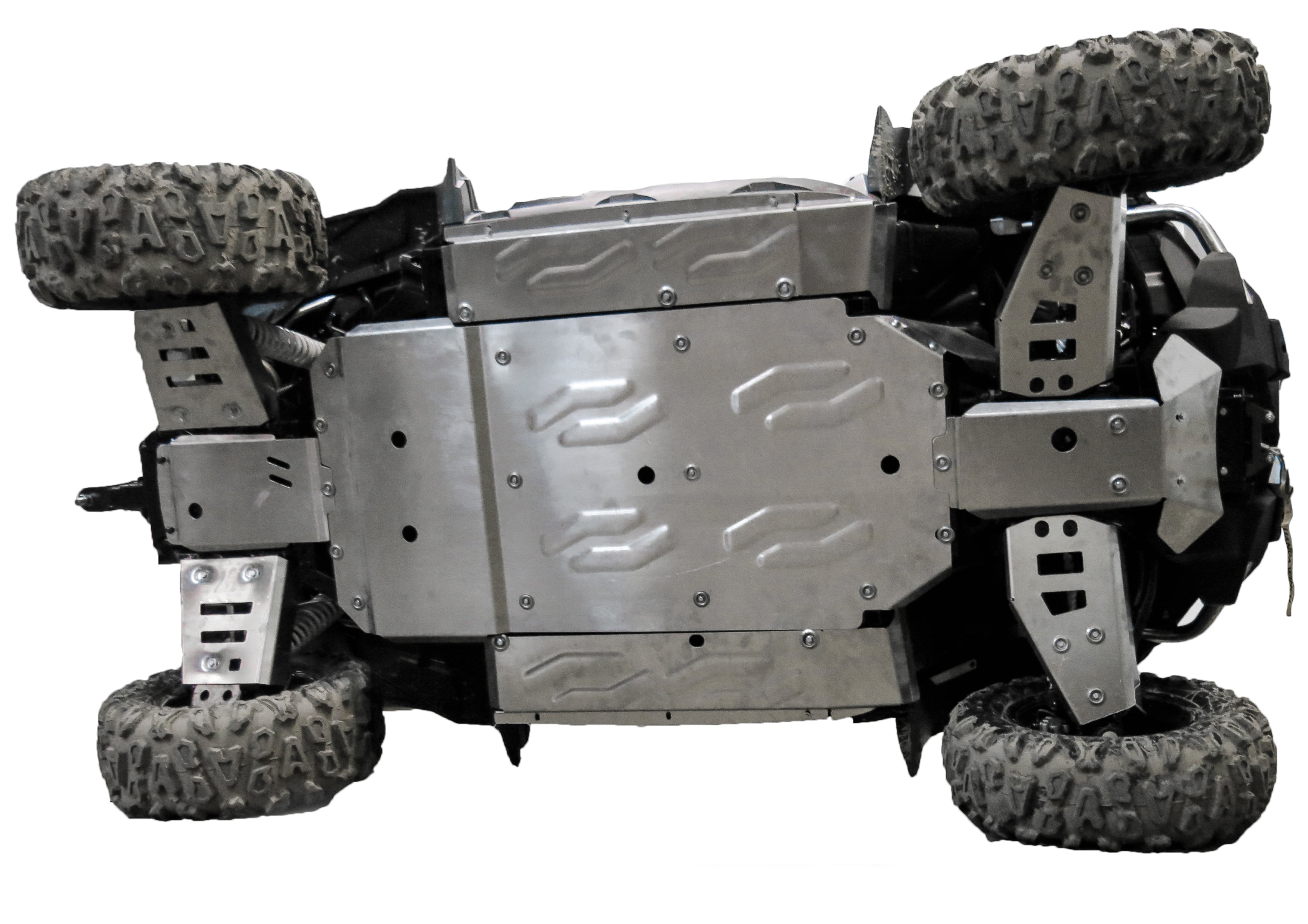 Photo of CF Moto Z Force 800 EX / 1000 Alloy Central Skid Plate by Rival Powersports USA - Premium Central Skid Plate Alloy for UTVs / Side by Sides