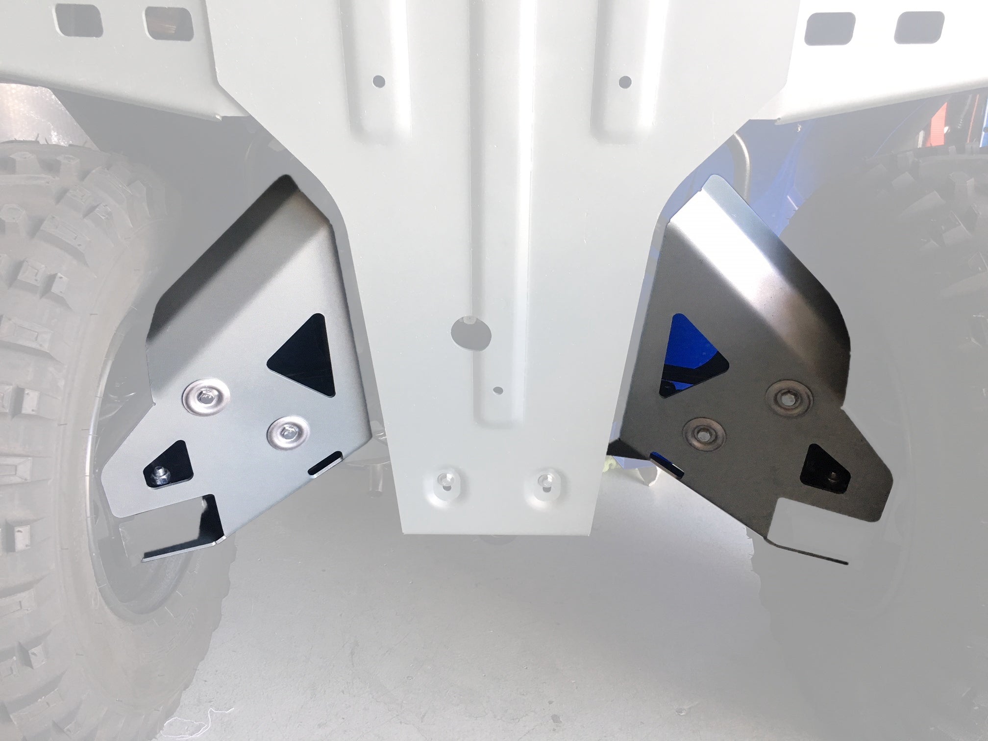 Photo of Yamaha Kodiak 450IRS Alloy Rear A Arm Guards by Rival Powersports USA - Premium for UTVs / Side by Sides