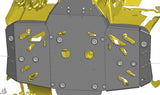 Photo of CF Moto C Force 400 / 500 GEN2 Plastic Central Skid Plate by Rival Powersports USA - Premium Central Skid Plate Plastic for UTVs / Side by Sides