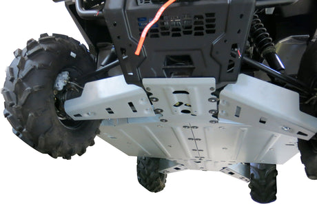 Photo of Polaris Ranger 570/900/1000XP/DSL Full Size Alloy Central Skid Plate by Rival Powersports USA - Premium Central Skid Plate Alloy for UTVs / Side by Sides