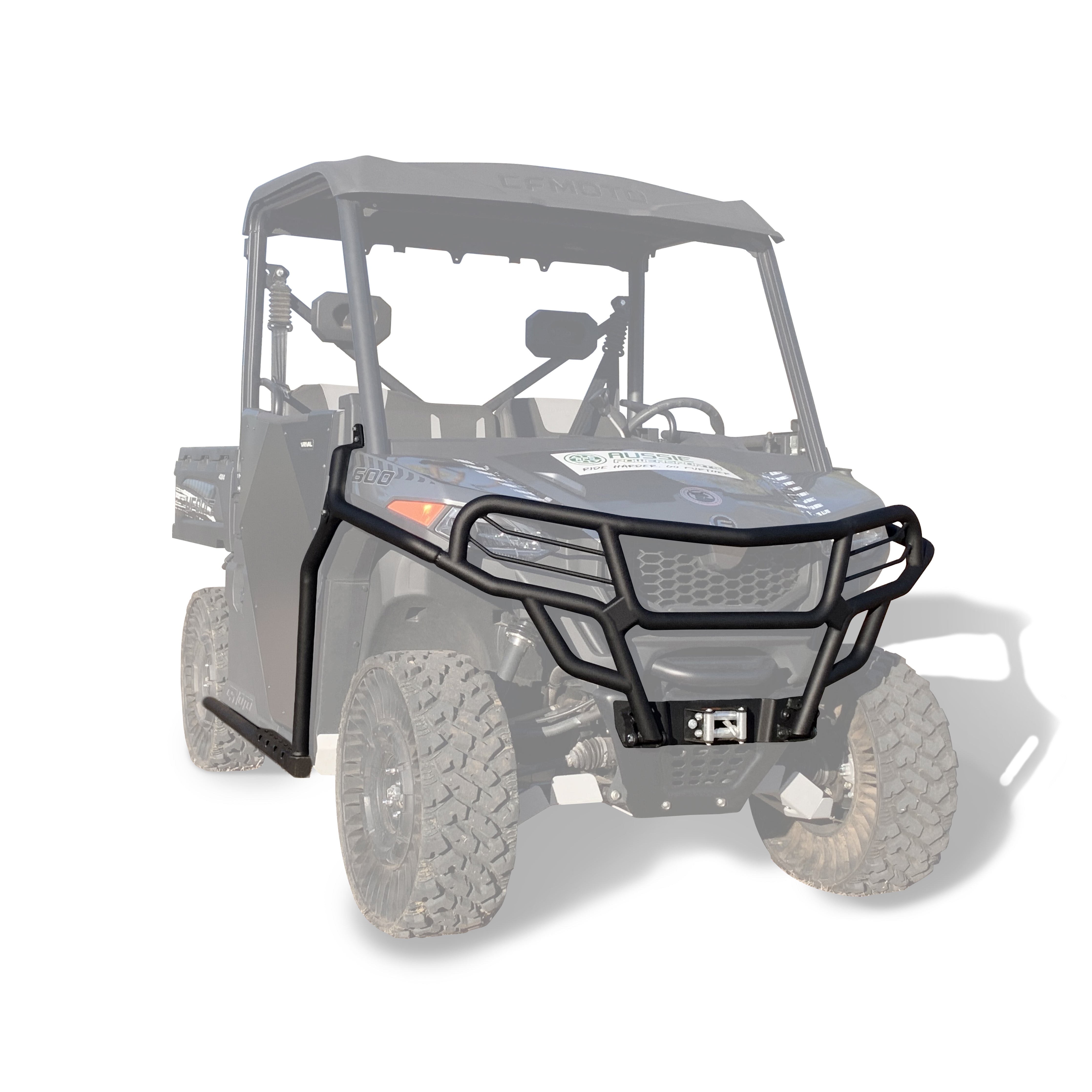 Photo of CF Moto U Force 600 Front Bumper Kit with Fender Guards and Rock Sliders by Rival Powersports USA - Premium for UTVs / Side by Sides