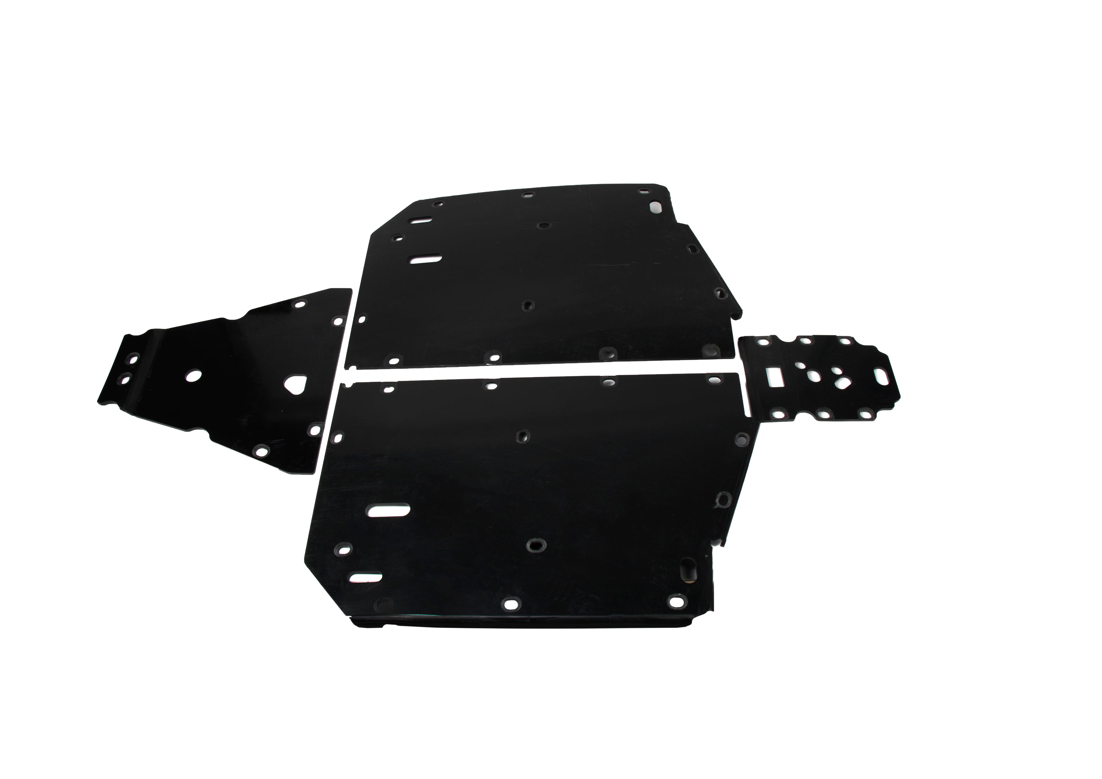 Photo of Polaris Ranger 1000 / 1000 XP Plastic Central Skid Plate by Rival Powersports USA - Premium Central Skid Plate Plastic for UTVs / Side by Sides