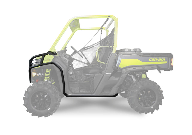 Photo of Can-Am Defender HD5 / HD8 / HD10 Front Bumper Kit with Fender Guards and Rock Sliders by Rival Powersports USA - Premium Front Bumper Kit for UTVs / Side by Sides