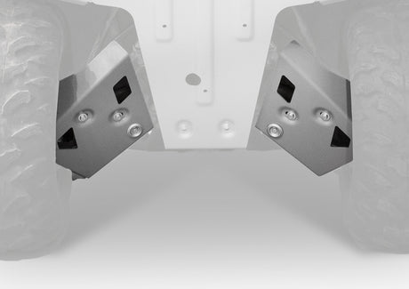 Photo of Yamaha Grizzly 700 Alloy Rear A Arm Guards by Rival Powersports USA - Premium Alloy Rear A Arm Guards for UTVs / Side by Sides