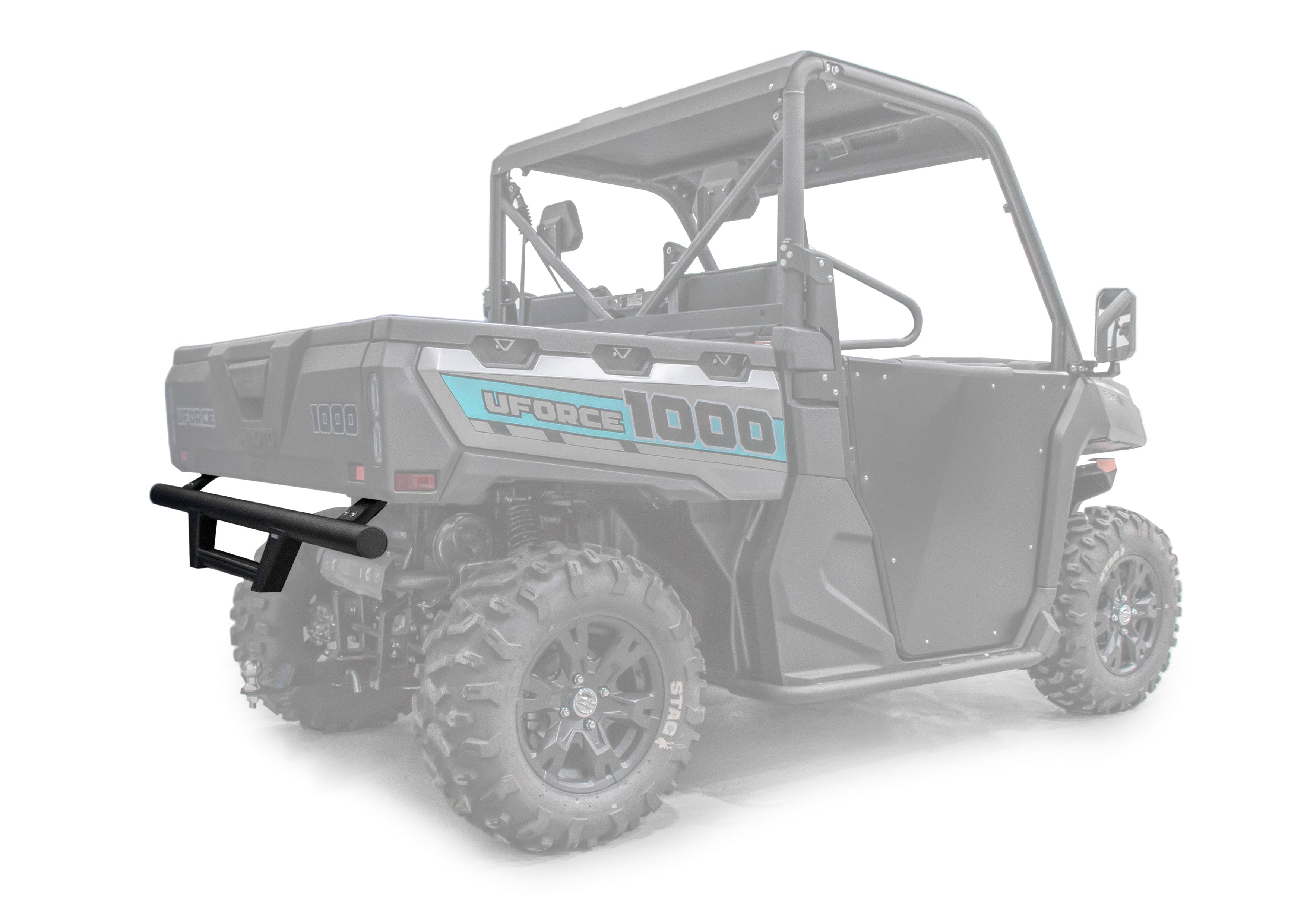 Photo of CF Moto U Force 1000 Rear Bumper by Rival Powersports USA - Premium Rear Bumper for UTVs / Side by Sides