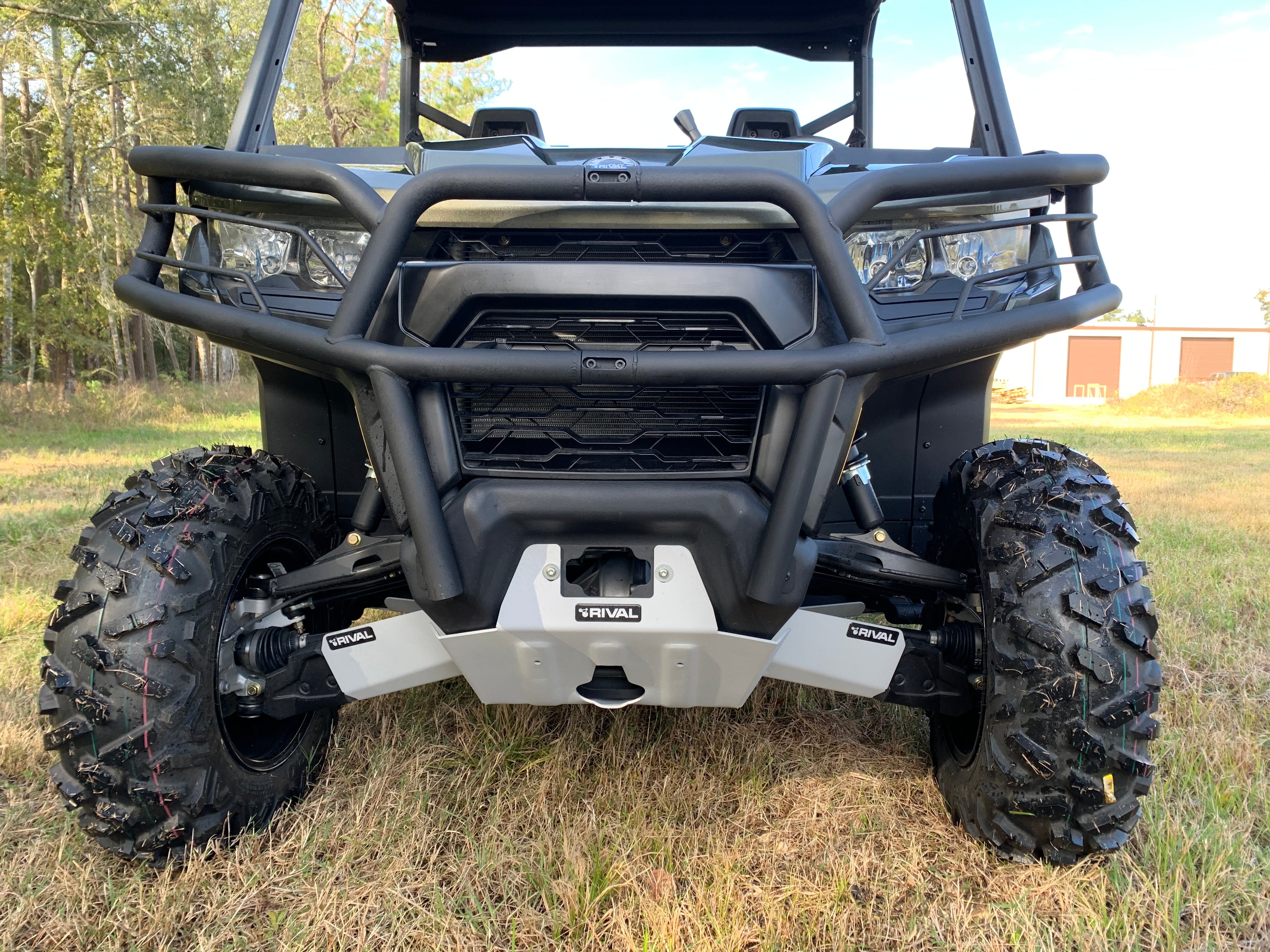 Photo of Can-Am Defender HD5 / HD7 / HD8 / HD9 / HD10 Alloy Front A Arm Guards by Rival Powersports USA - Premium for UTVs / Side by Sides